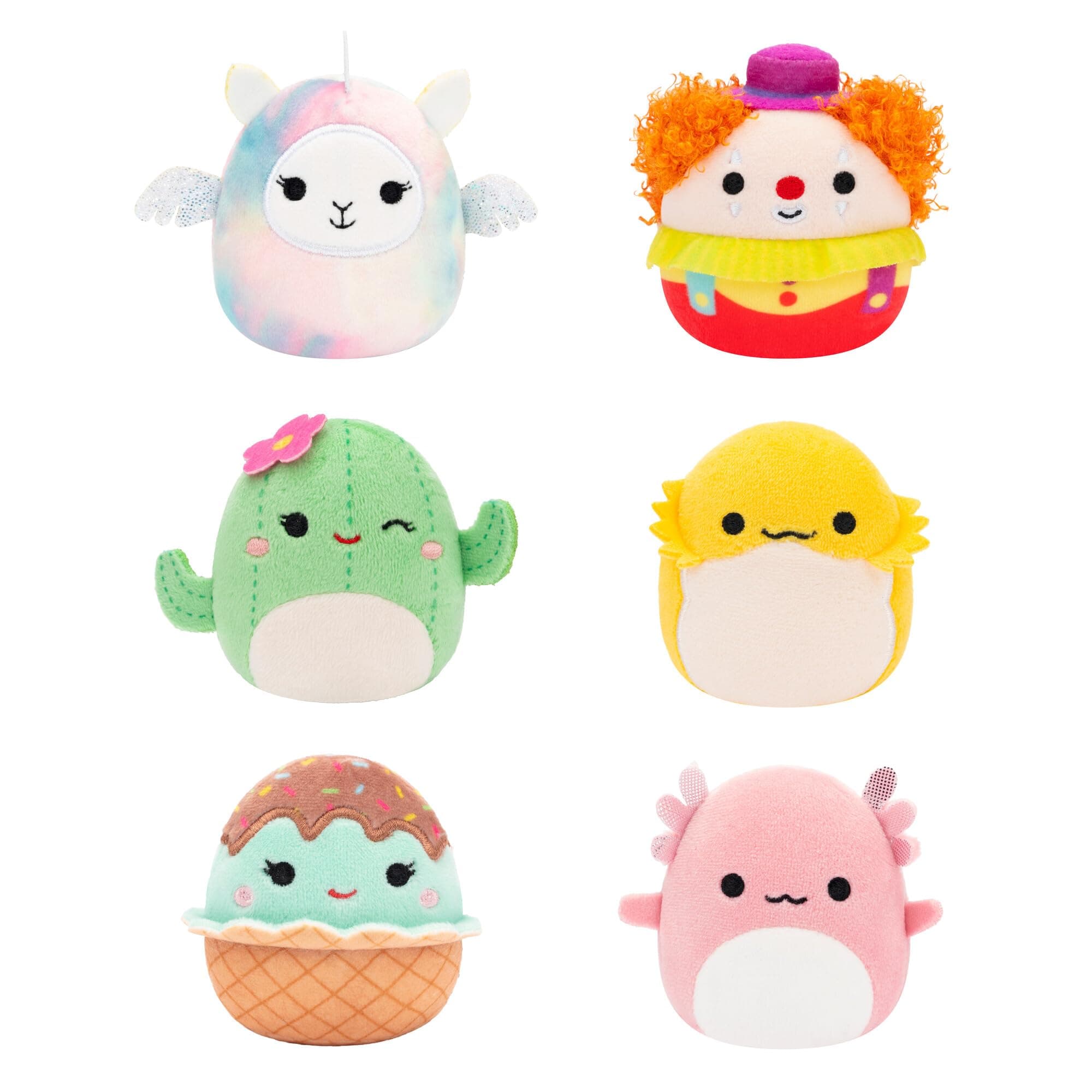 Squishmallow - Micro Maro - 2.5" Figure - 6 Pack - Style 1