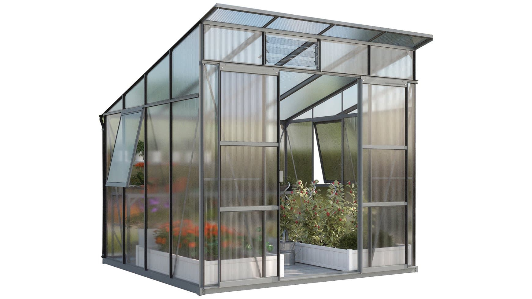 Vitavia Greenhouse Freya 7600/6 (Depth 258/292 cm)