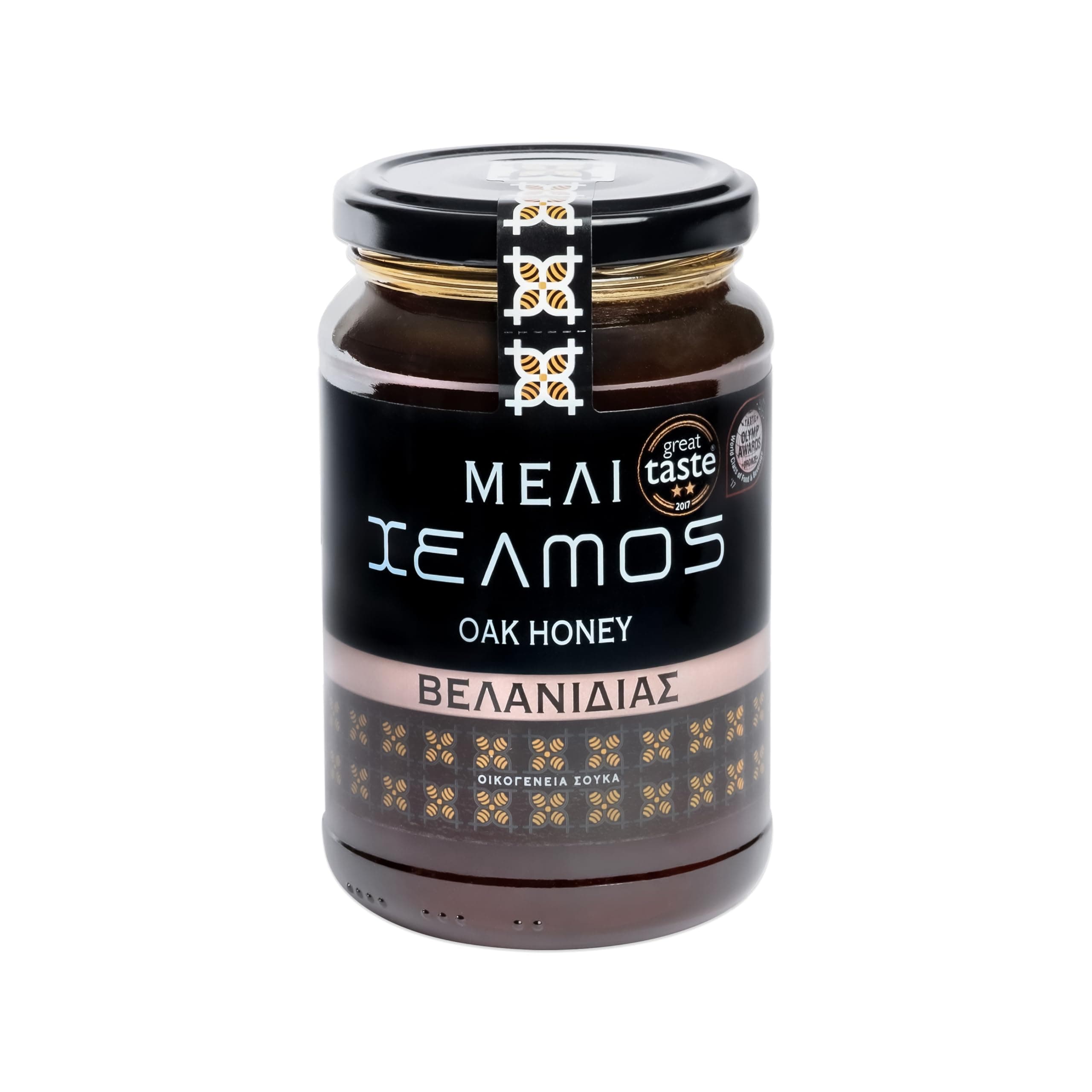 Greek Oak Honey 480g – Dark, Robust Forest Honey from Greek Woodlands