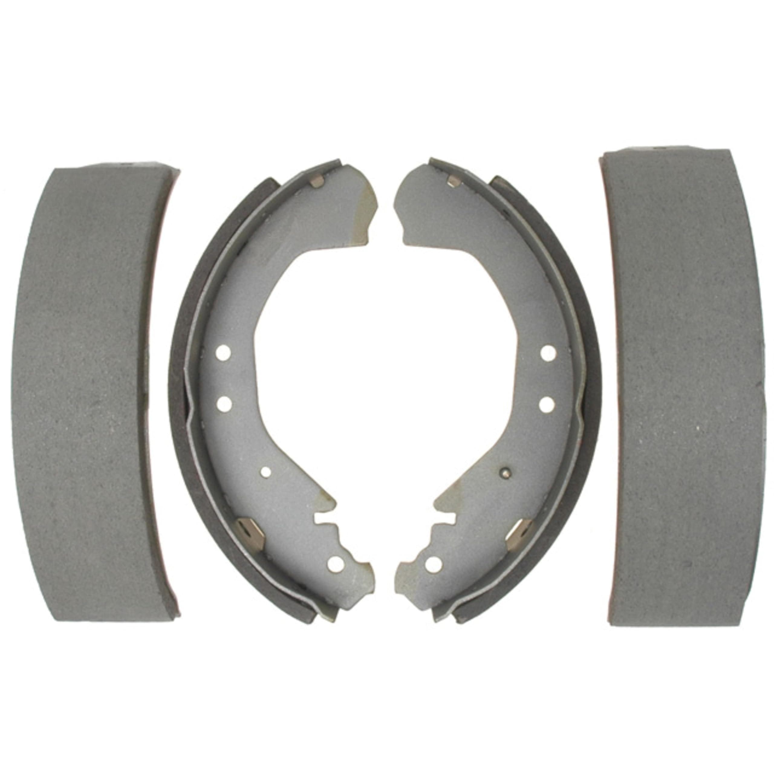 Silver 14675B (19255651) Bonded Rear Drum Brake Shoe Set