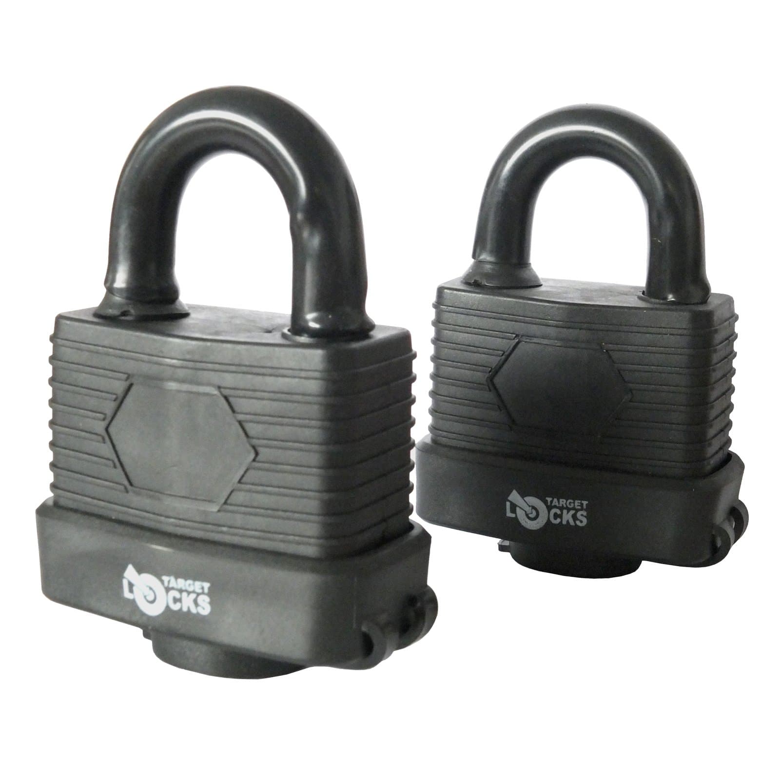 F-20282 Pack of 2 - Heavy Duty Waterproof Padlock - Ideal for Home, Garden Shed, Outdoor, Garage, Gate Security