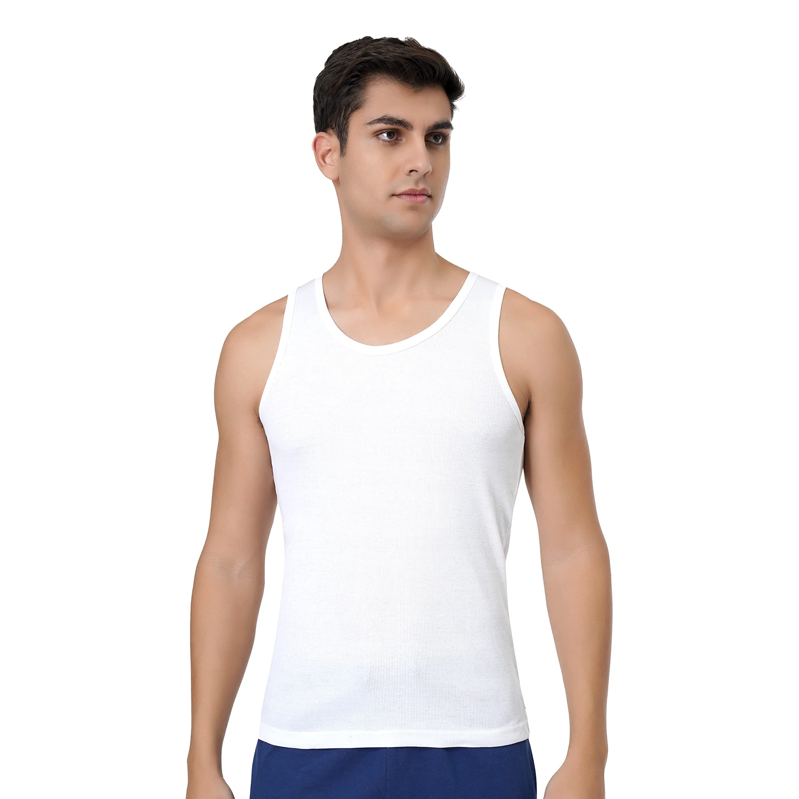 U.S. POLO ASSN. Men Comfort Fit Cotton Ev001 Regular Fit Vest - Pack of 1