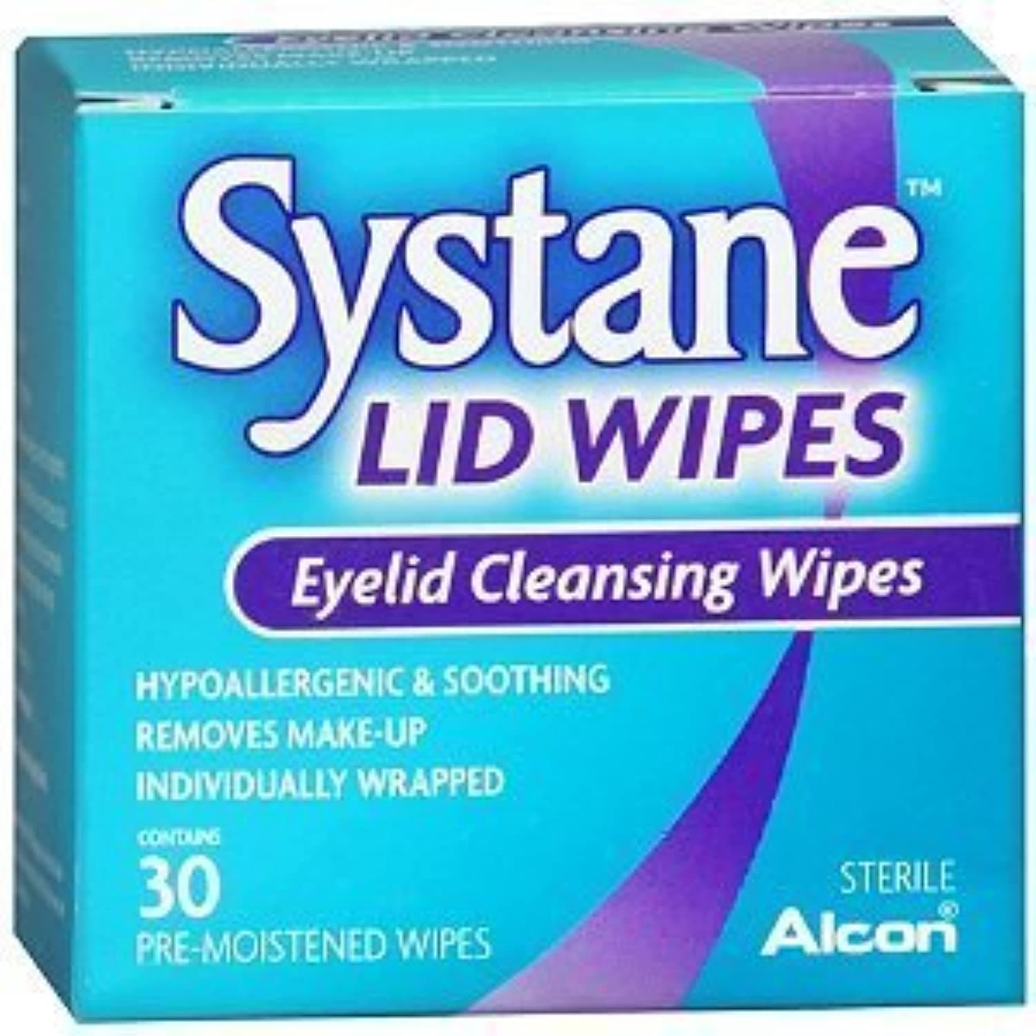 Systane Lid Wipes, Eyelid Cleansing Wipes, 30 Ea