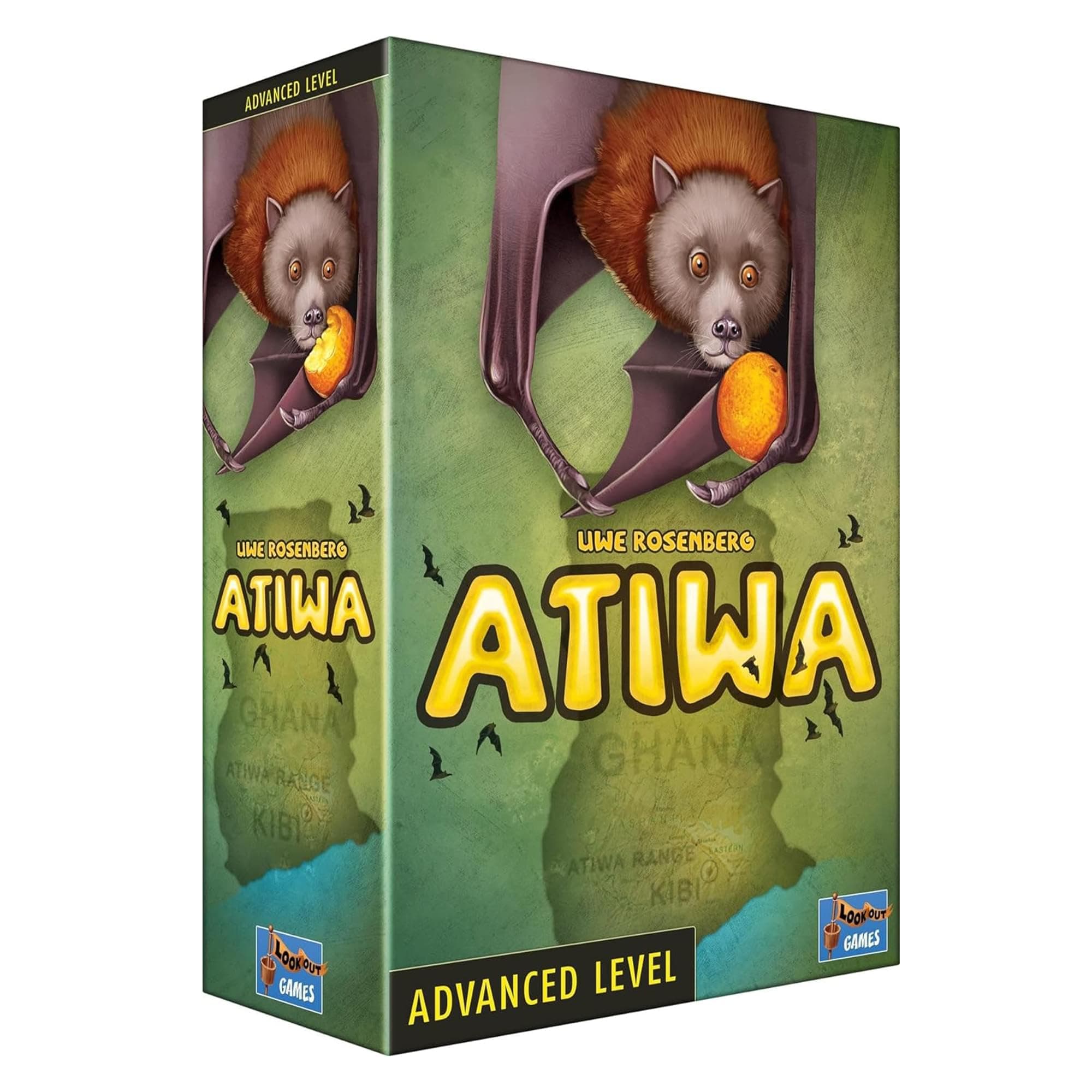Lookout Games Atiwa Board Game | Fruit Bat Farming Game | Worker Placement Strategy Game | Resource Management Game for Kids and Adults | Ages 12+ | 1-4 Players | Avg. Playtime 90 Minutes | Made by