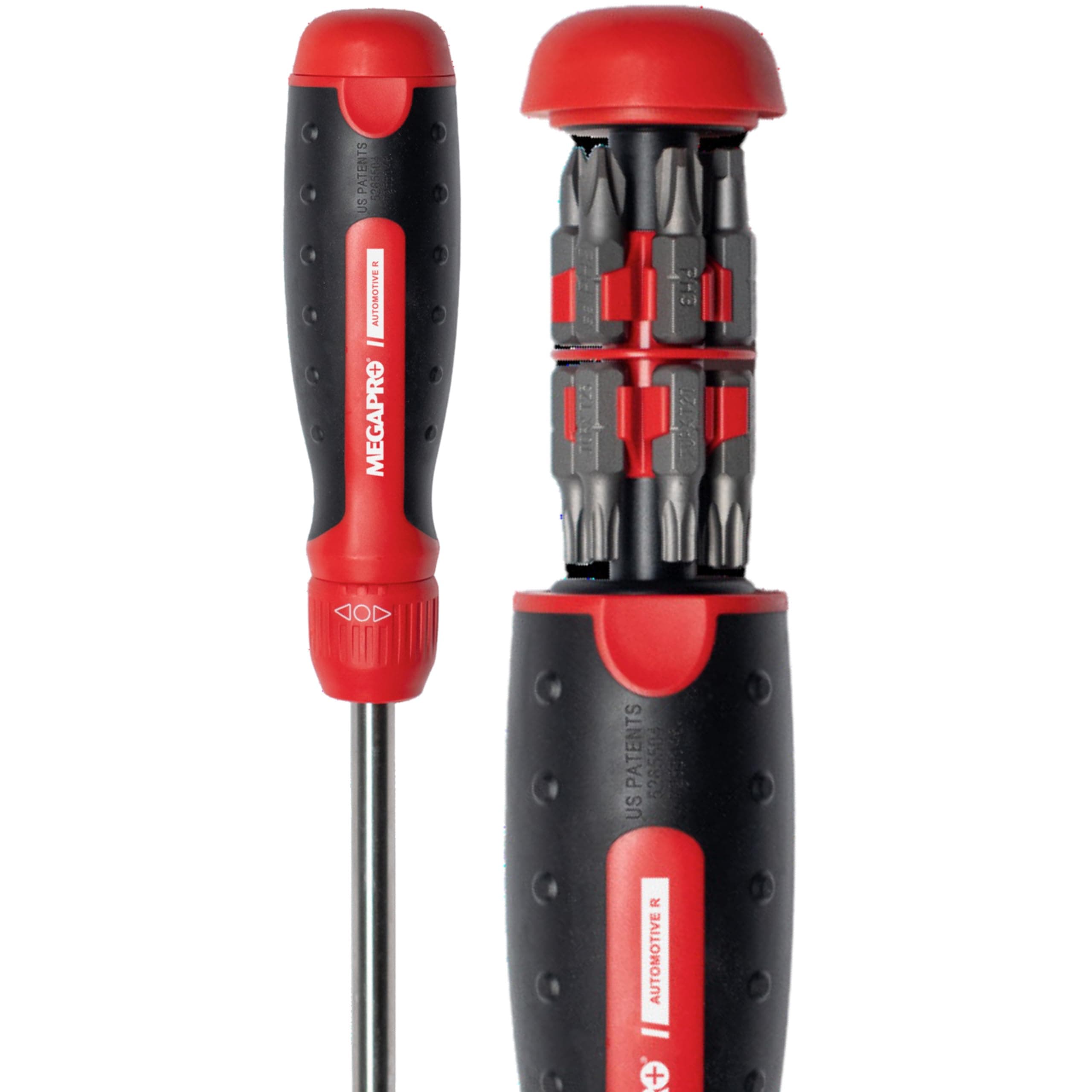 211R1C36RD 1" 13-In-1 Ratcheting Automotive Driver Bits in Red