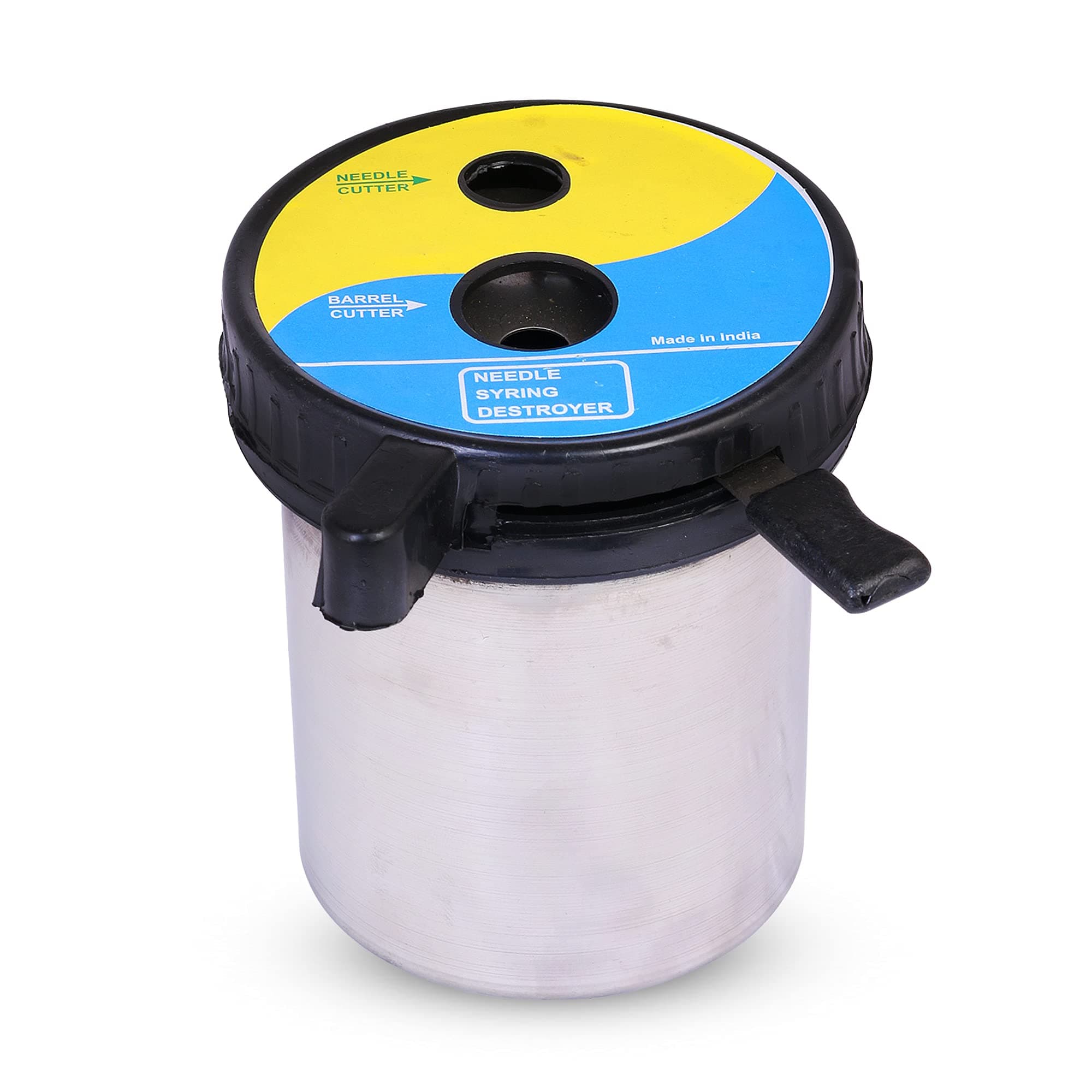 - Stainless Steel needle cutter & syringe destroyer Manual Needle Burner - Pack of 1