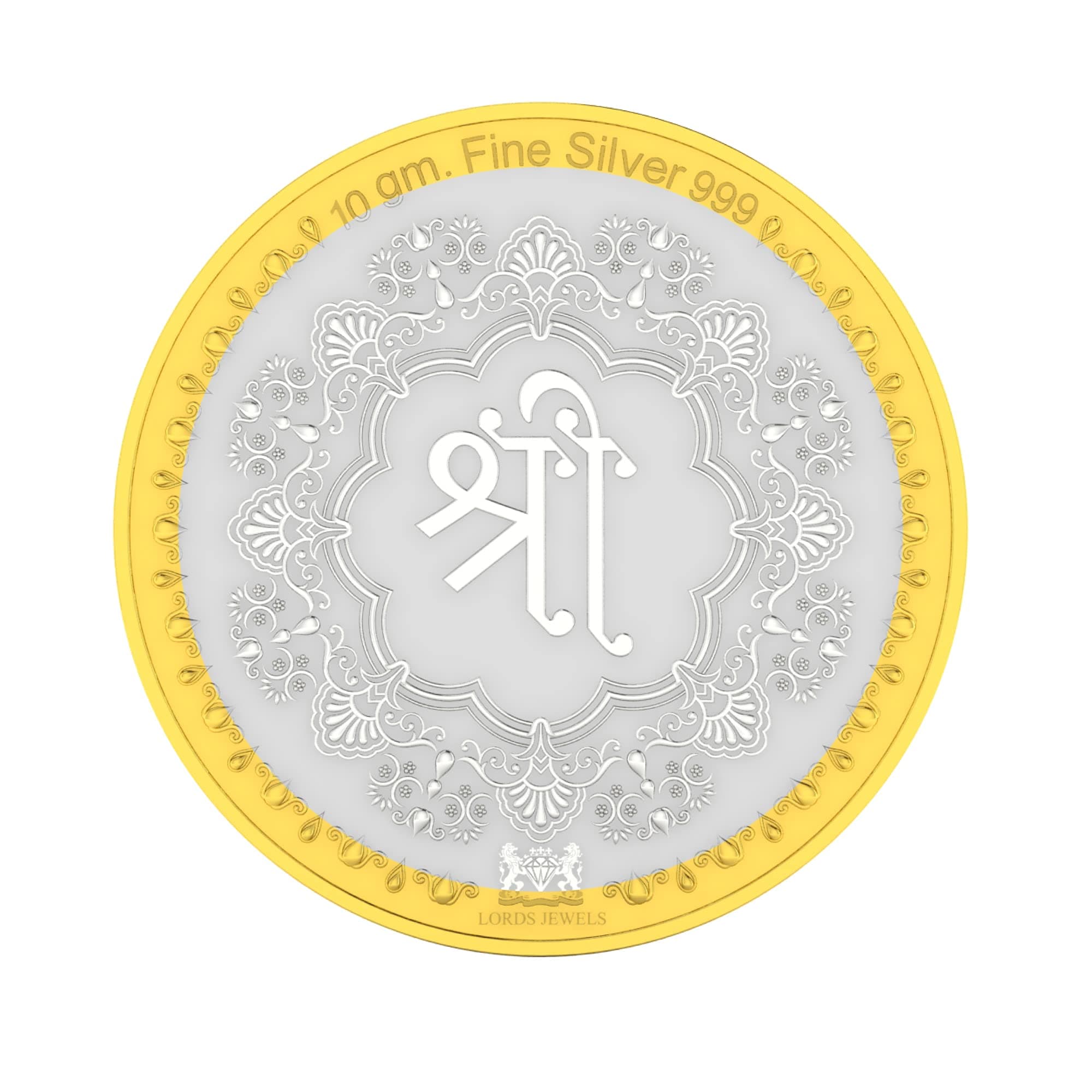 Shree Silver Coin 10 Grams
