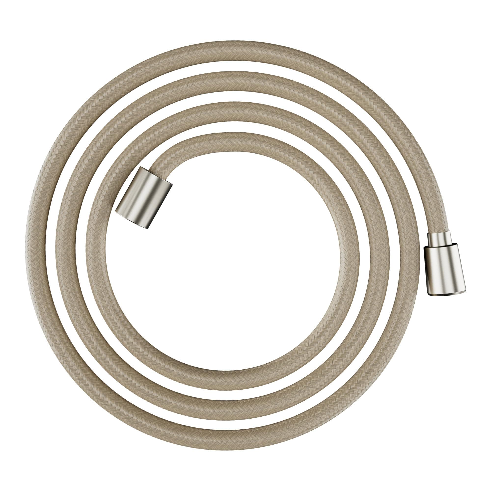 28230820 DesignFlex Textile Brushed Nickel Handshower Hose, 80-inch