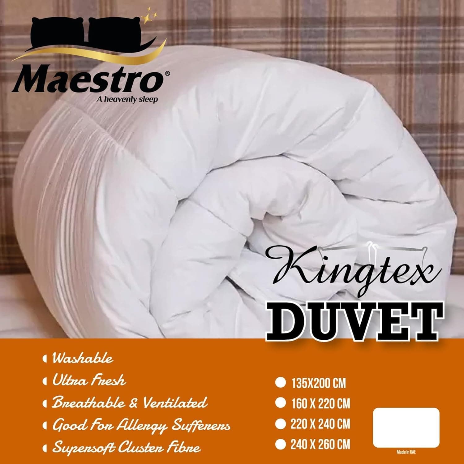 Duvet, 160 X 220 Cm, White, Mdi11111.01, Twin