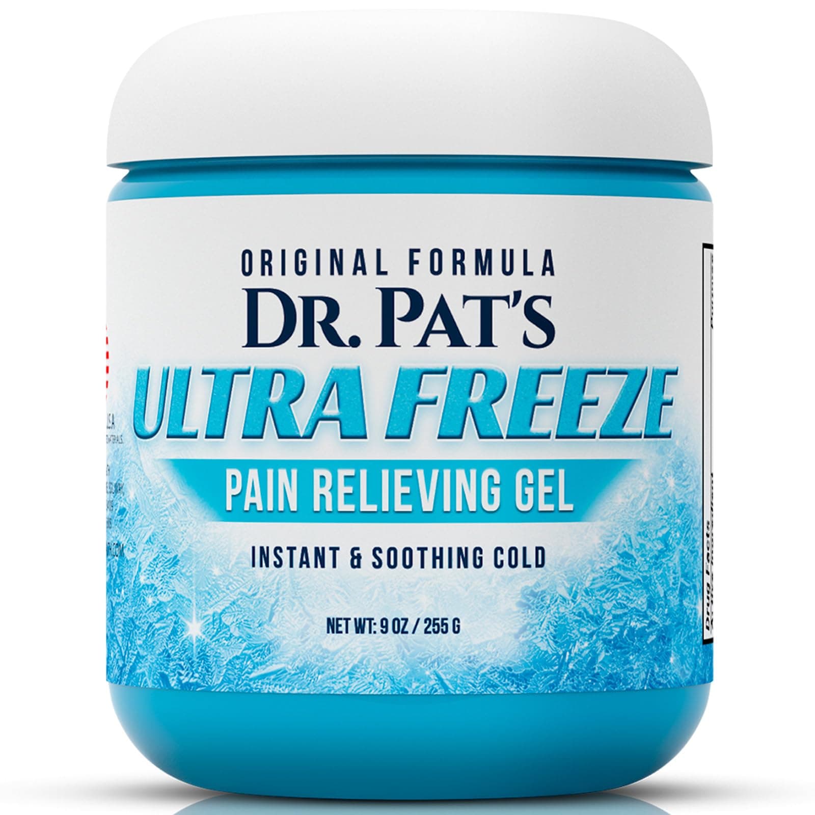 Dr Pat's Pain Relief Cream - Muscle Ointment Gel for Topical Analgesic Neuropathy- Menthol Anti Inflammatory Arthritis, Tendonitis, Back, Neck, Knee, Foot, Sore Joint Inflammation (Standard)