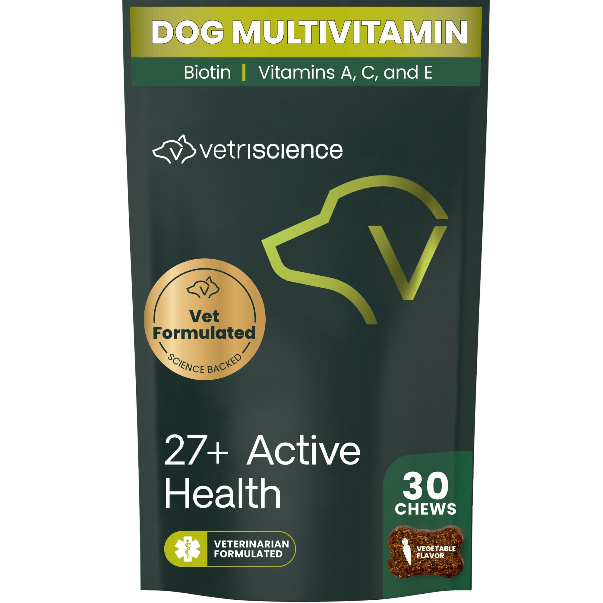 Canine Plus Multivitamin Everyday Health Bite-Sized Dog Chews 30, 1 Count