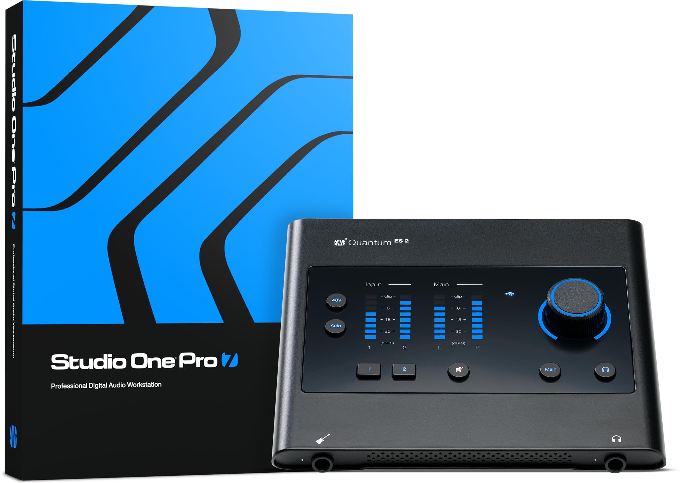 Quantum ES 2 USB-C Audio Interface with Studio One Pro Software