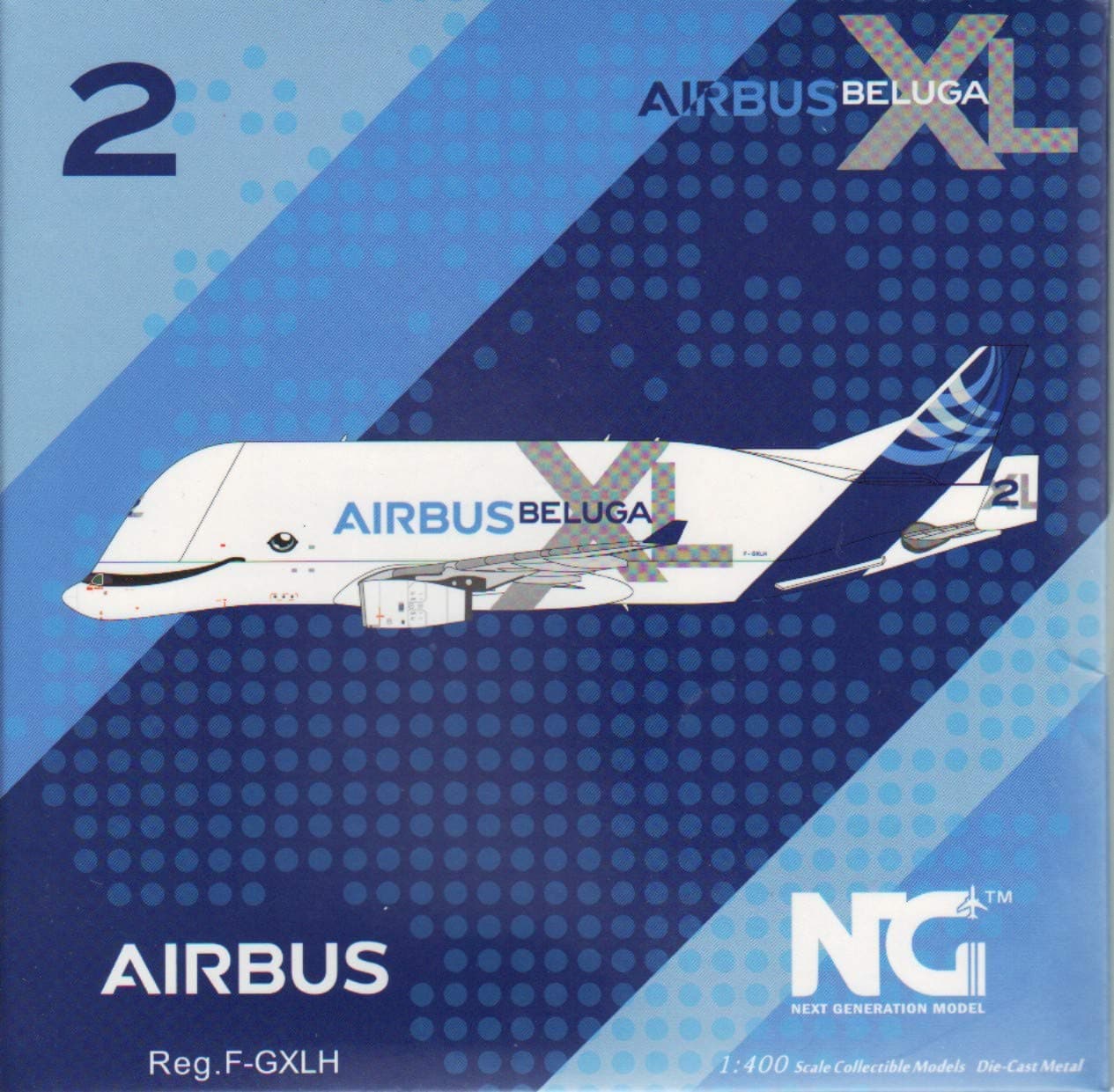 NG Model NGM60002 1:400 Airbus Beluga XL Reg #F-GXLH (pre-Painted/pre-Built)