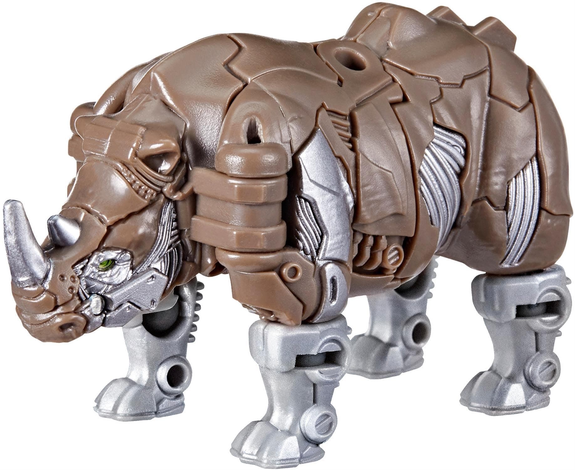 Transformers: Rise of Animals, Beast Alliance, Beast Battle Masters Rhinox Action Figure - Ages 6+ 7.5cm