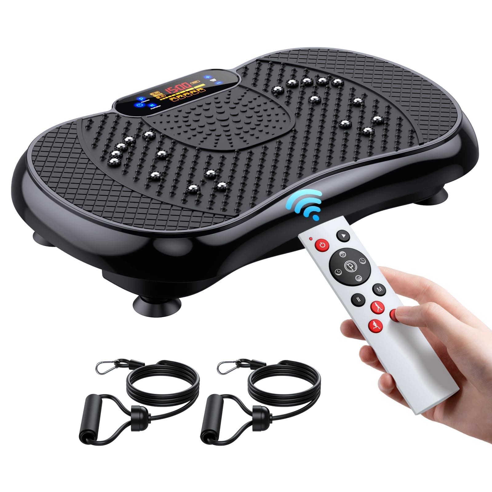 Vibration Plate Exercise Machine, Lymphatic Drainage Machine for Weight Loss, Shake Vibrating Plate Full Body Workout Fitness Platform, Vibration Board For Shaping Wellness,Home Sport Gym-330lbs