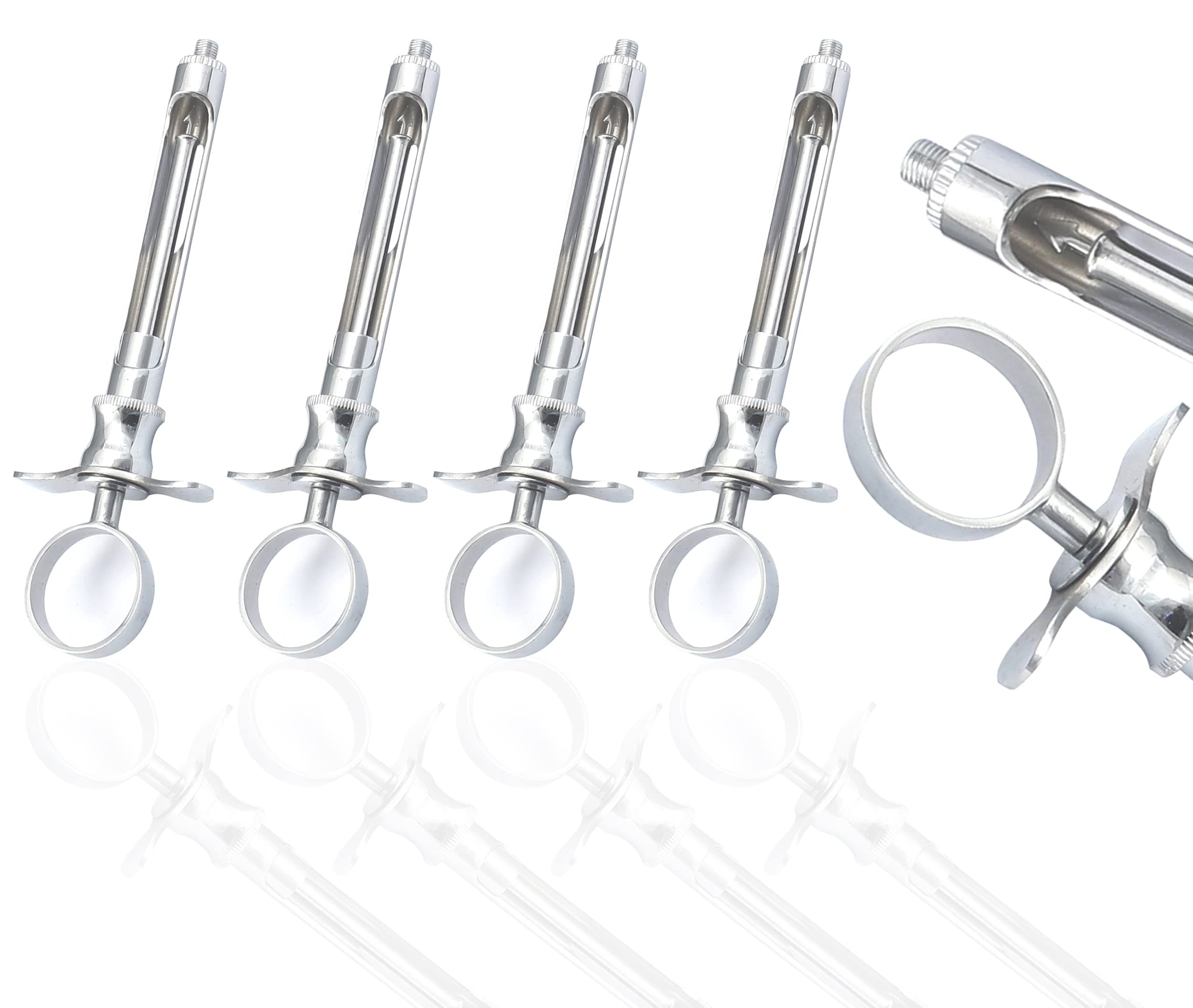 4 Premium Dental Anesthetic Syringe Self-Aspirating 1.8CC-Dental Instruments