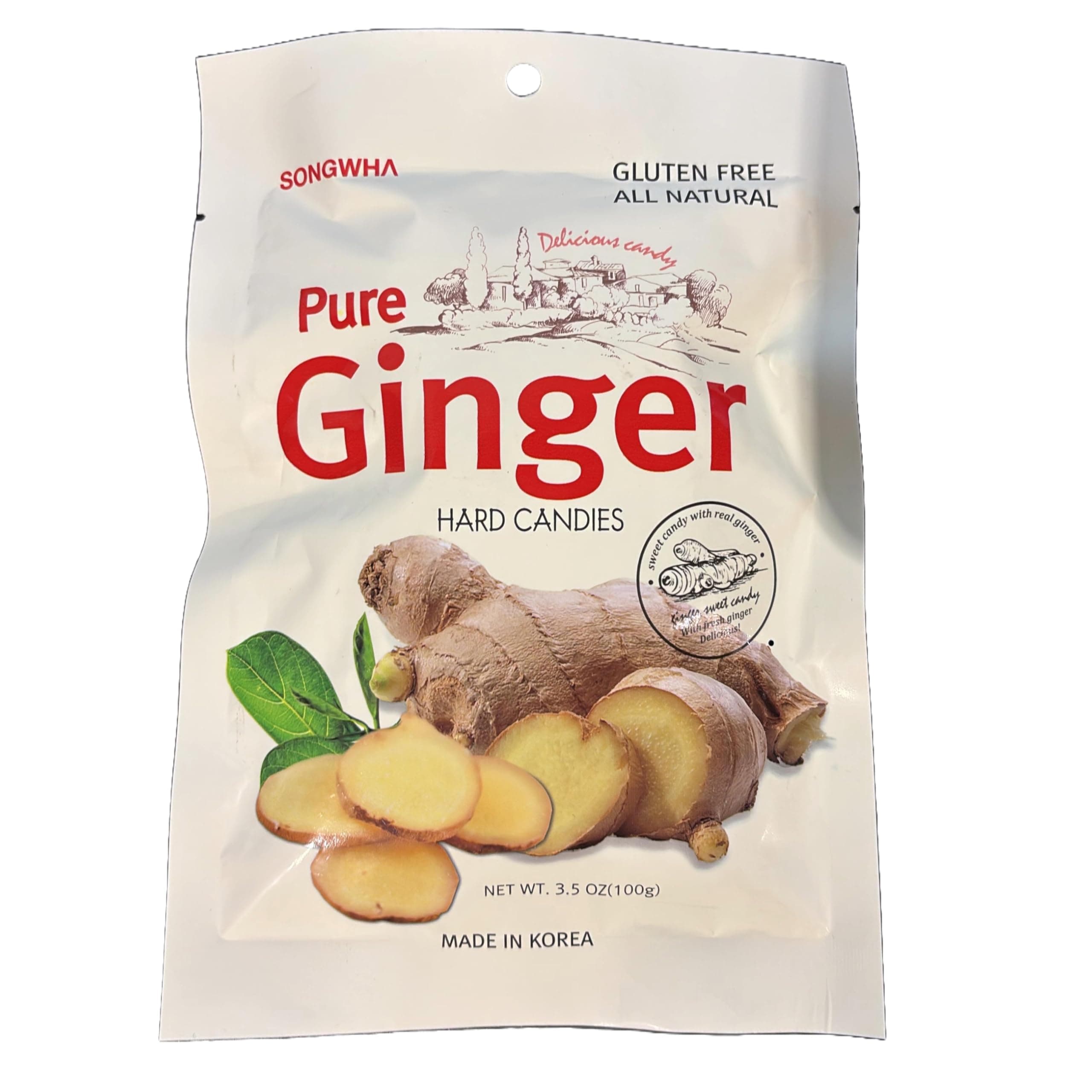 Pure Ginger Hard Candies 3 bags