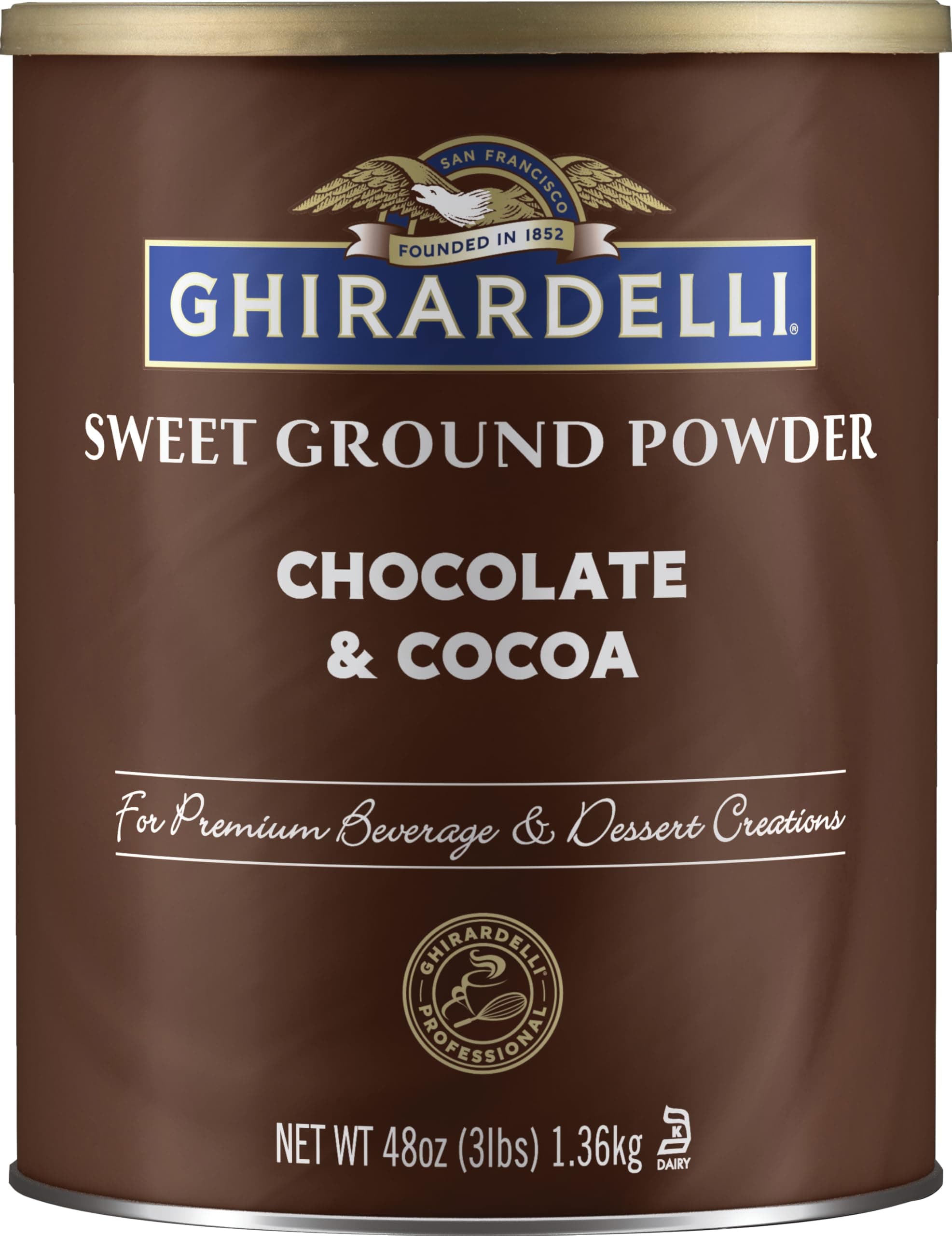 Ghirardelli Sweet Ground Chocolate and Cocoa Powder 1.36 Kg