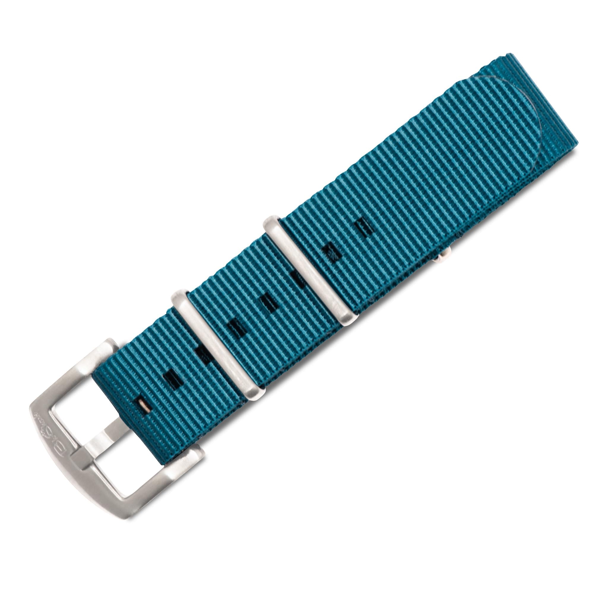 Original Collection Military-Style Waterproof Watch Strap, Fits All Timepiece Brands, Durable Nylon Wristwatch Accessories with Stainless Steel Buckle - 18mm, 20mm, 22mm & 24mm Watch Bands