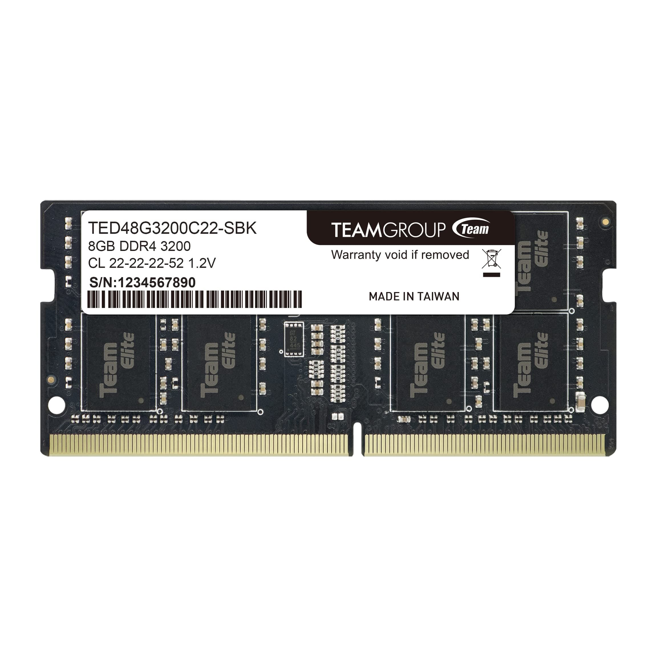 TeamGroup RAM Elite - 8 GB - DDR4 3200 UDIMM CL 22