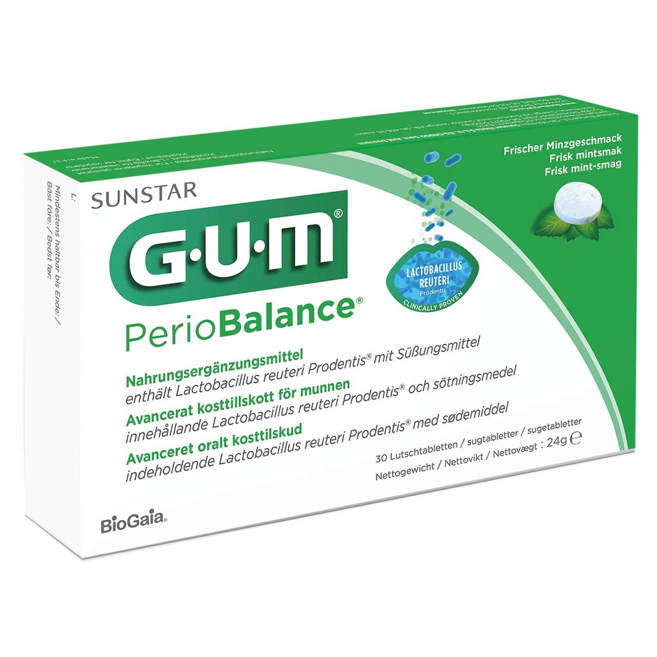 Periobalance lozenges 30 Pieces, Pack of 3 (3X 30 Pieces)