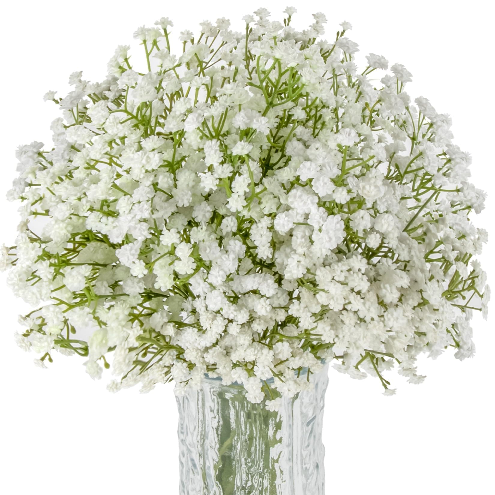 10PCS Baby Breath Artificial Flowers Fake Babys Breath Gypsophila Flowers Bulk Realistic Artificial Flowers Bouquet Flores Artificiales para Decoracion for Wedding Party Home Decoration