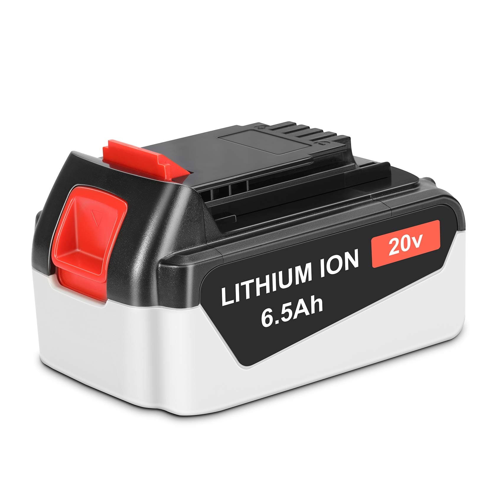 KUNLUN 6.5Ah 20-Volt LB2X4020 Replacement Battery Compatible for Black and Decker 20V Lithium Battery MAX LBXR20 LB20 LBX20 LBXR2020-OPE LBXR20B-2 LBX4020 LST220