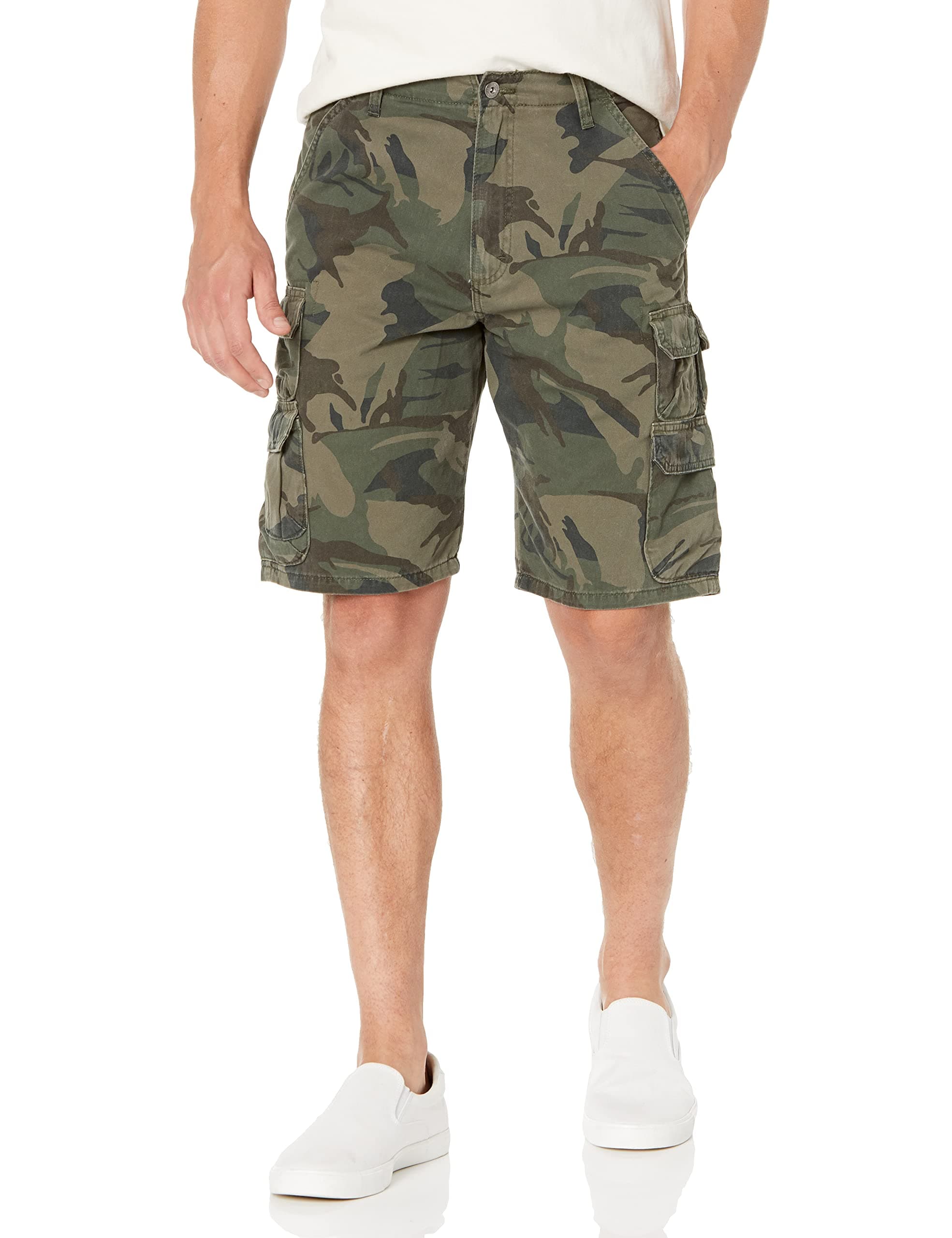 Wrangler AuthenticsMen’s Premium Twill Cargo Short