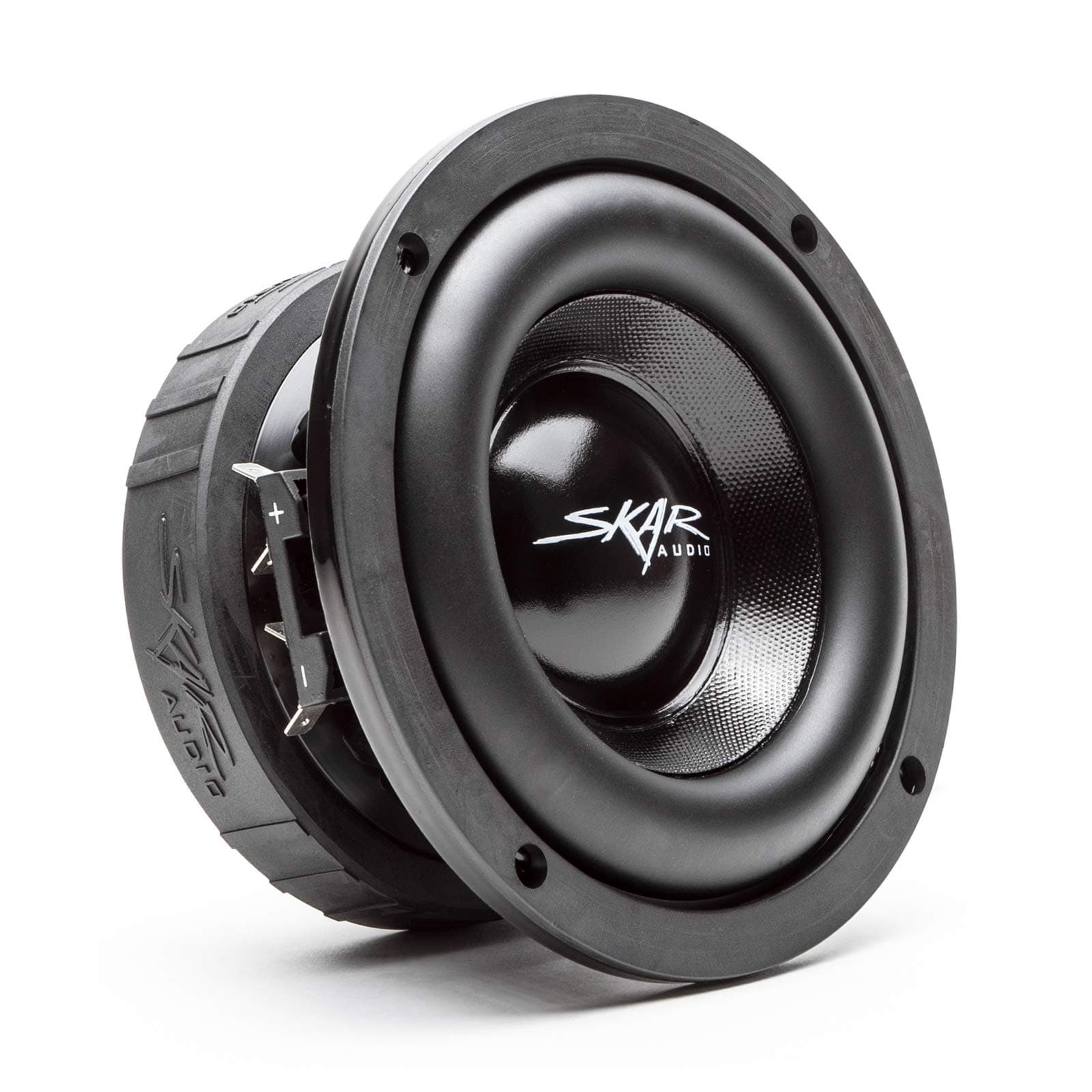 EVL-65 D4 6.5" Dual 4 Ohm 400W Max Power Subwoofer,Black