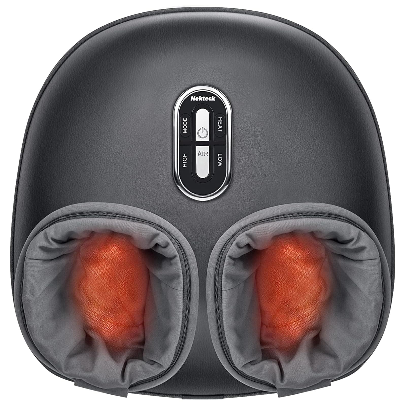 - Shiatsu Foot Massager with Heat [2026 Upgraded], 3 Modes Deep Kneading Therapy Air Compression, Feet Massage Tool for Plantar Fasciitis, Relaxation Gifts for Men Women, Fits Size to US 13