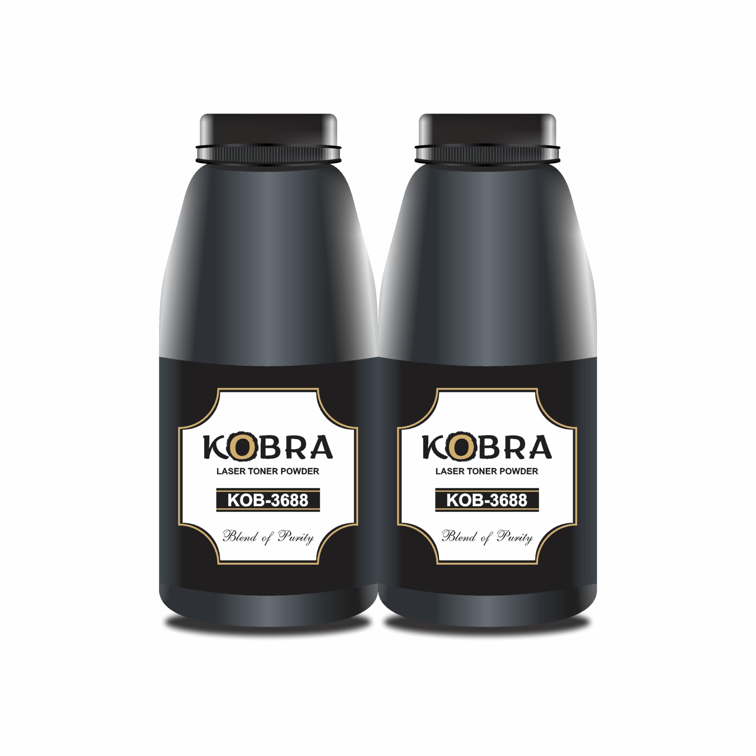 ProDot Kobra 3688 Laser Toner Powder Compatible with HP 35A, 36A, 88A, 78A, 83A, 85A & Canon 337, 912, 925 Toner Cartridges (Pack of 02)