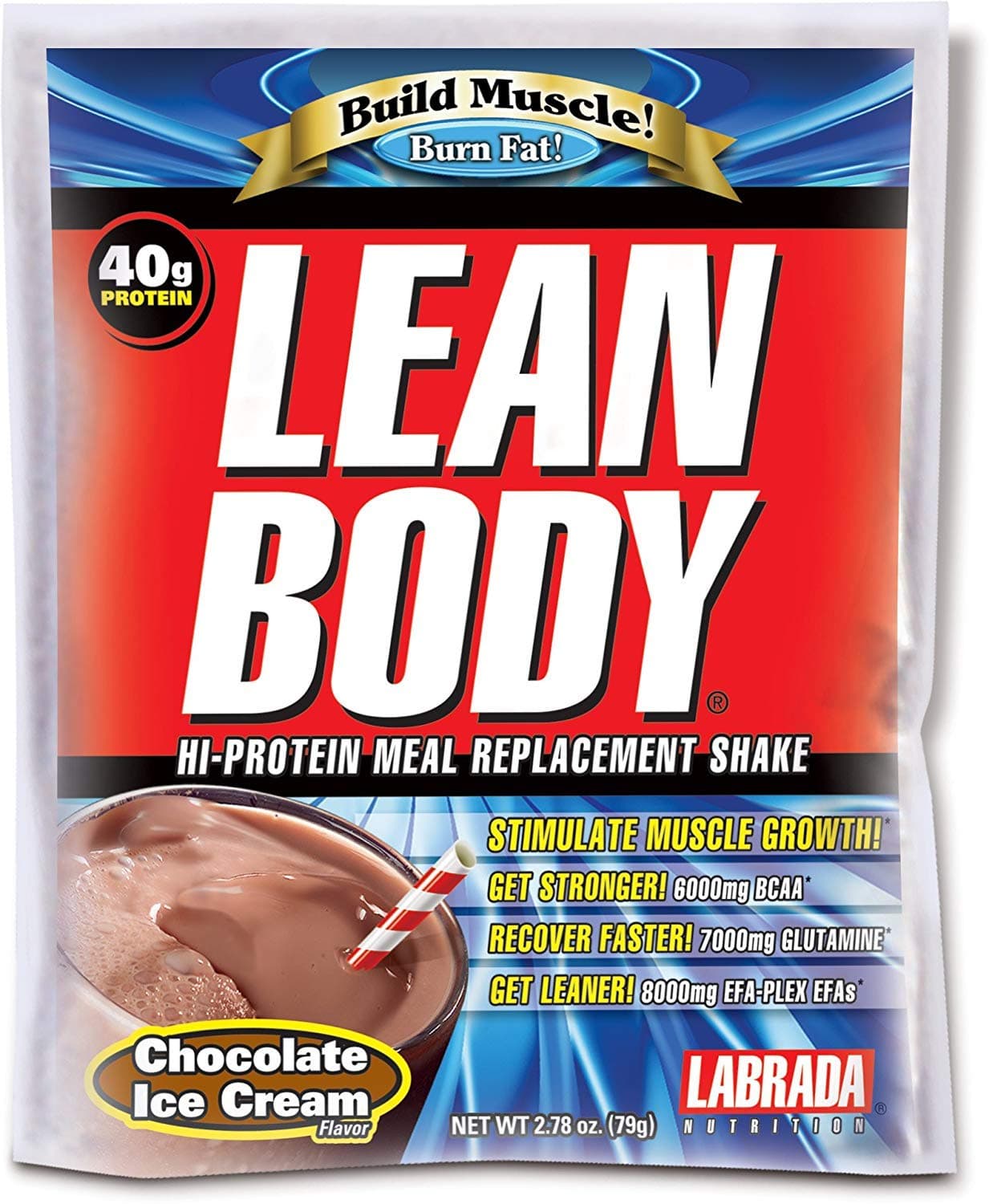 Labrada Nutrition Lean Body 80 packets Chocolate Ice Cr