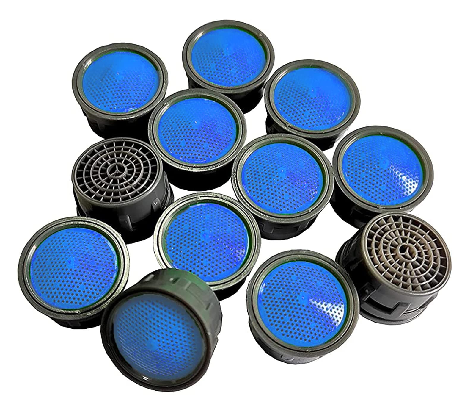 GLUN® Plastic Fusion High-Pressure Replacement Water Aerator Tap and Faucet Foam Flow (Medium, 10)