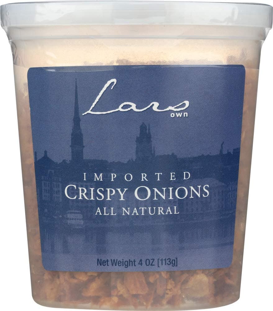Lars' Own Imported Crispy Onions 4 Ounce Package (Pack of 2)