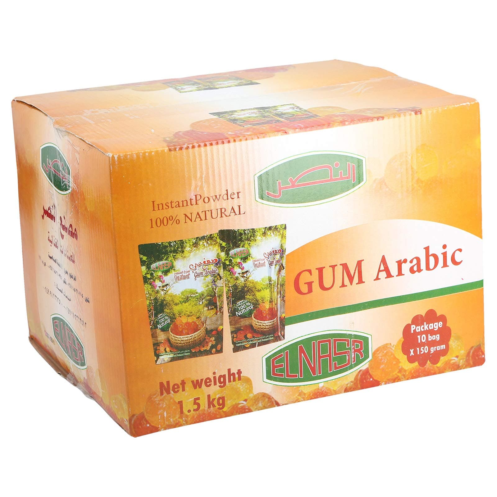 – Elnasr Gum Arabic, 150 g (pack of 10)