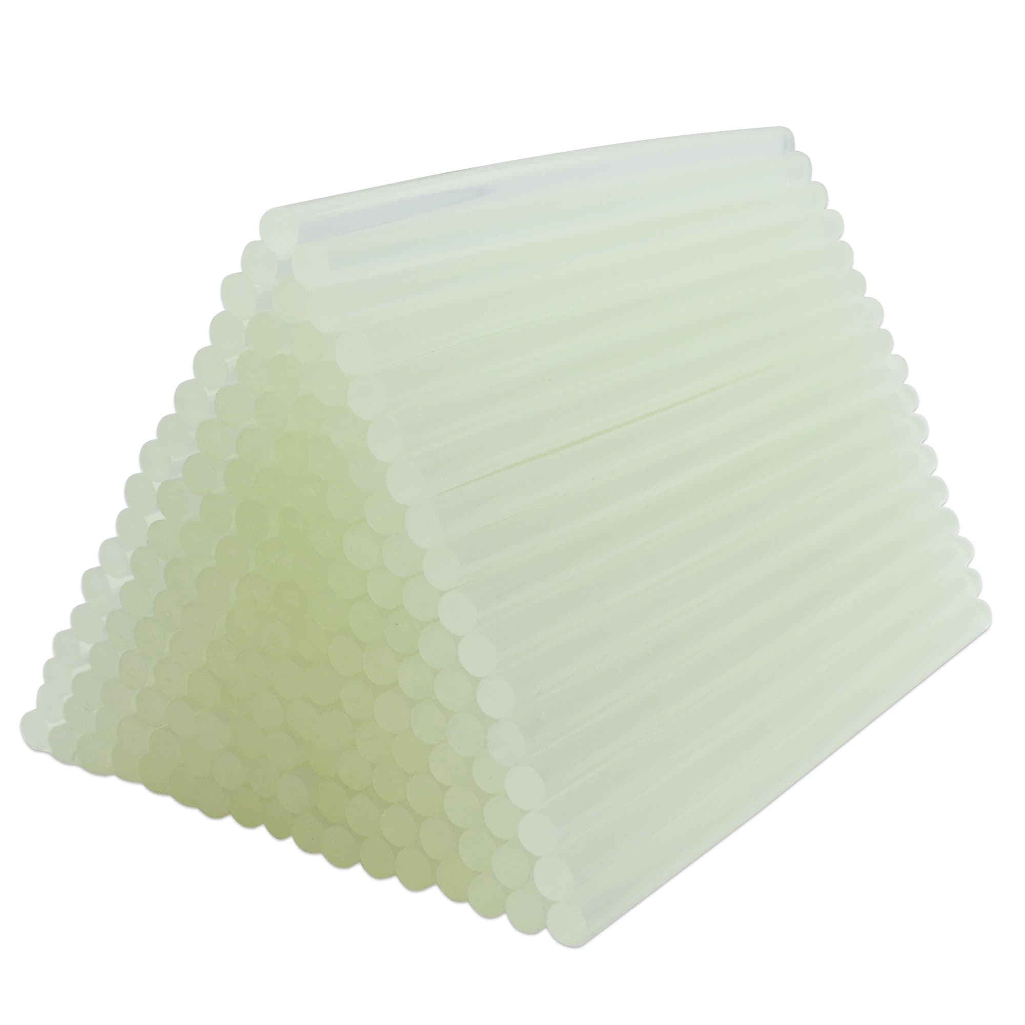 Raintwo120pcs Glue Sticks 7 mm x 150 mm Transparent Hot Melt Gun Sticks for Hot Melt Glue Gun