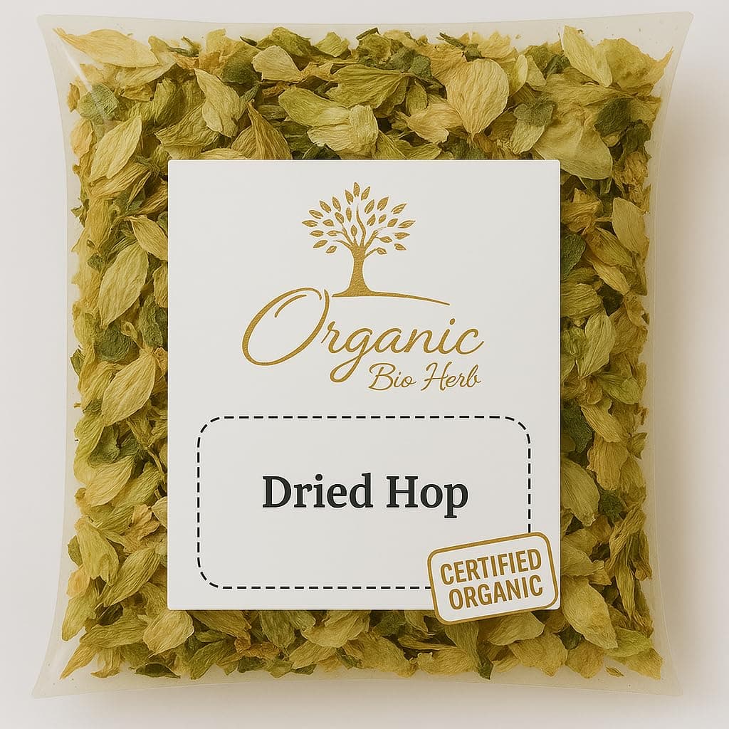 Organic Bio Herbs-Organic Dried Hop (Humulus lupulus) 2 Oz.
