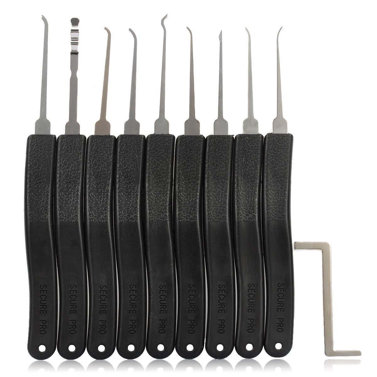 Klom Secure Pro 10 Piece Lock Pick Set with UB Keys Ebook