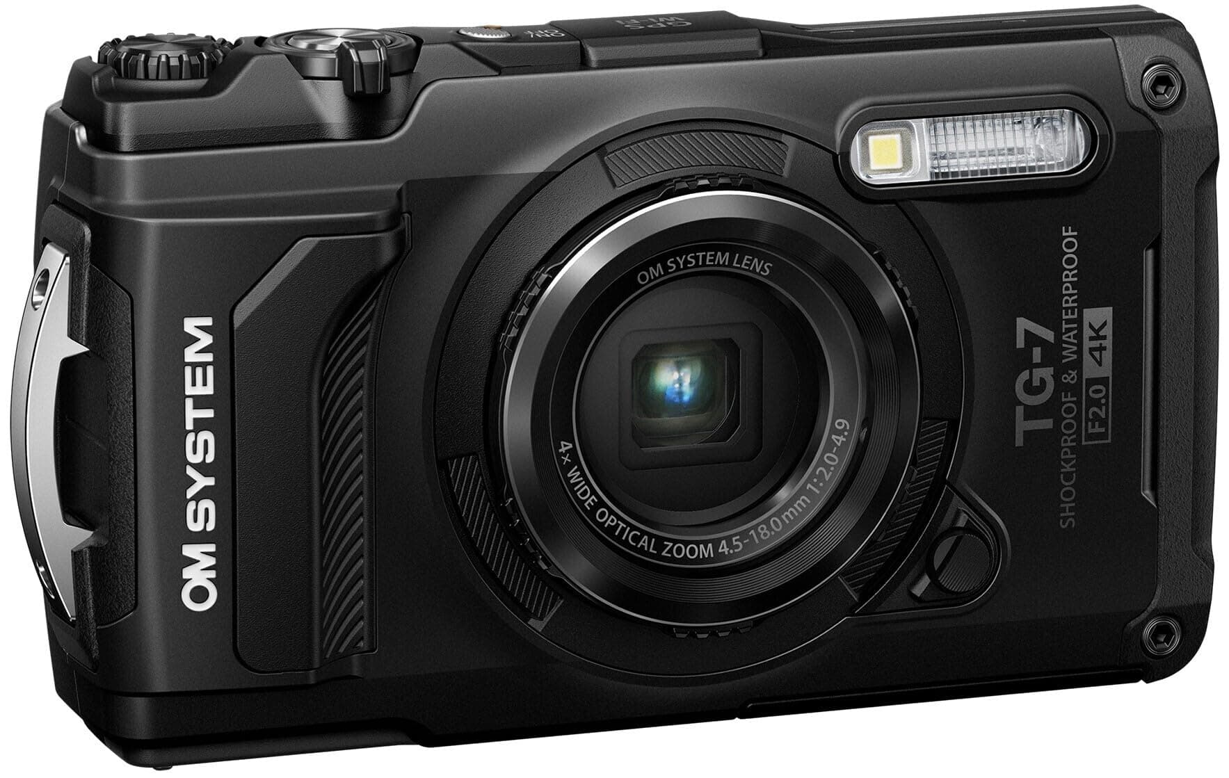 Olympus TG-6 Black Underwater Camera, Waterproof, Freeze Proof, High Resolution Bright, 4K Video 44x Macro Shooting