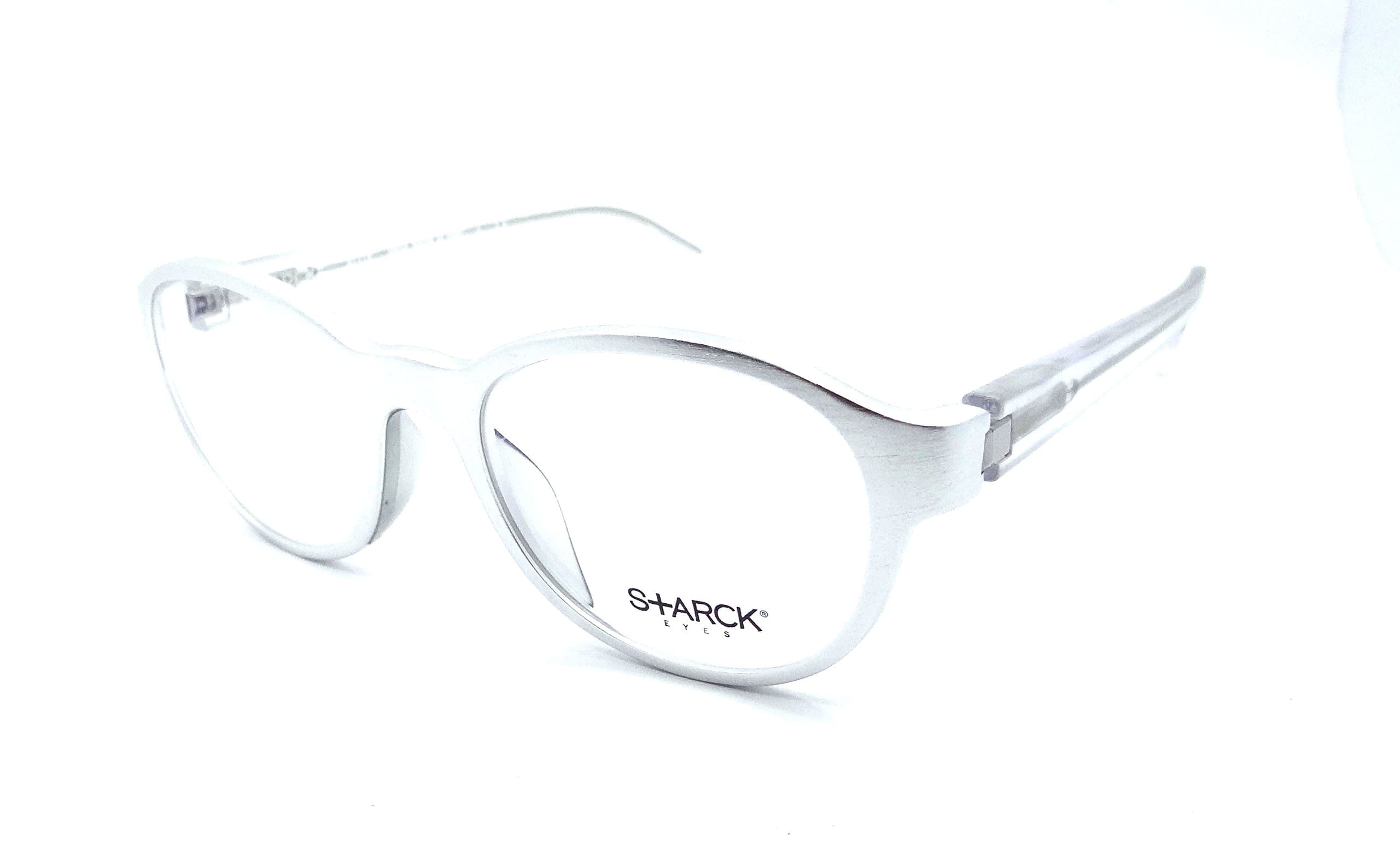 Starck Eyes Mikli Eyeglasses Frames SH2011 0004 49x19 Matte Aluminum Alux