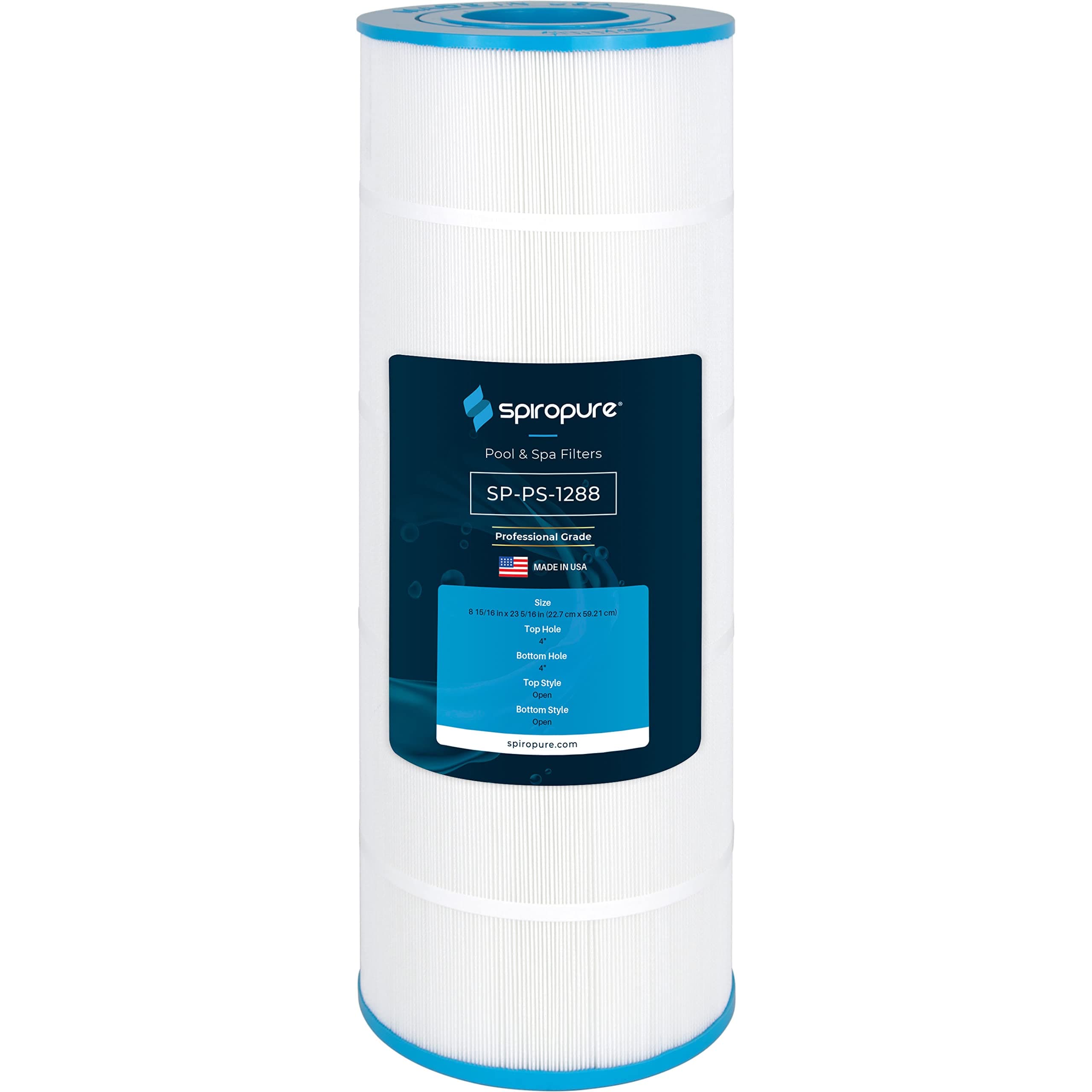 SpiroPure Replacement for Pleatco PWWCT200 Waterway Clearwater II 817-0200N Filbur FC-1288 Unicel C-8419 Hot Tub Spa Pool Replacement Cartridge