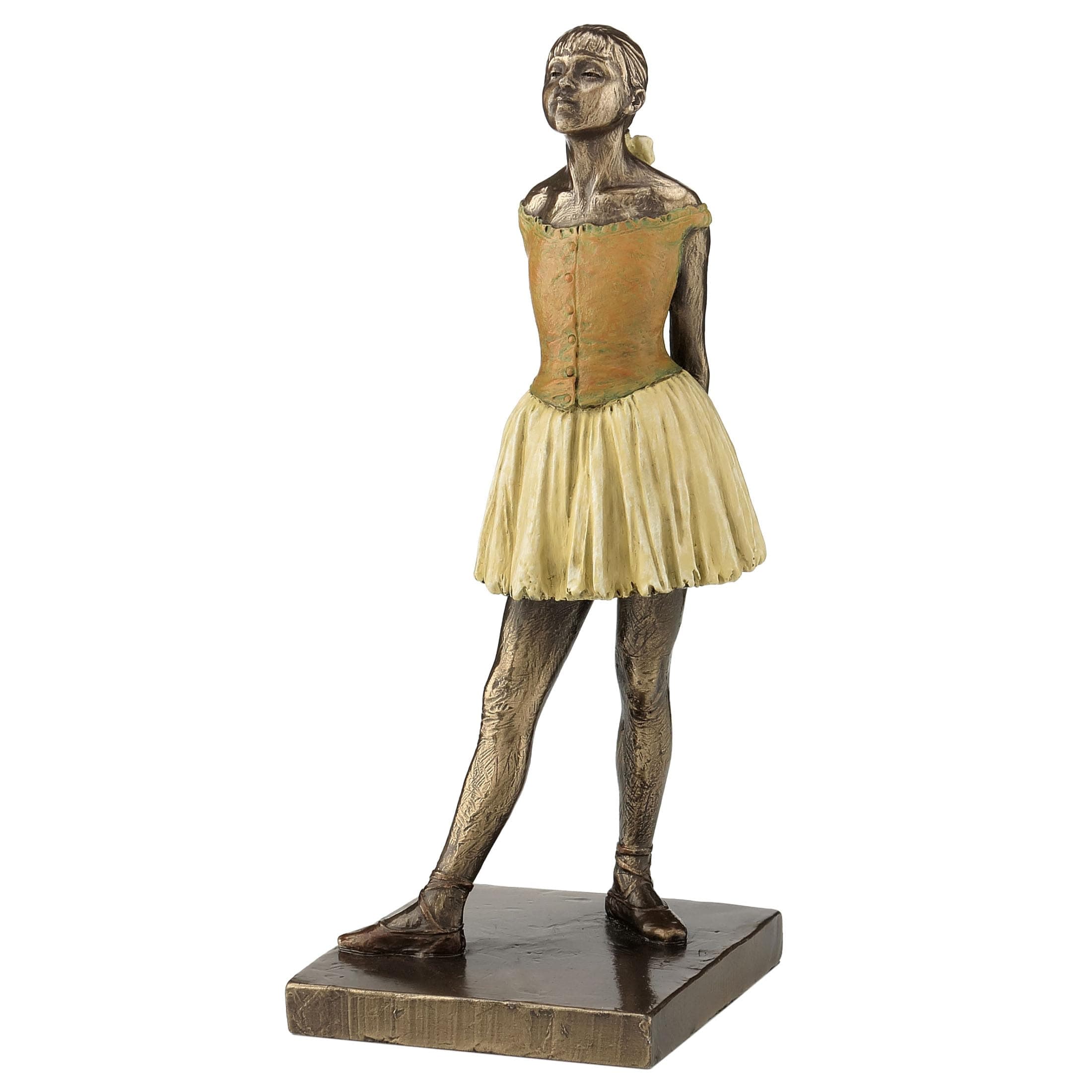 Degas Little Dancer Ballerina Statue (7.25" Tall) Multicolor