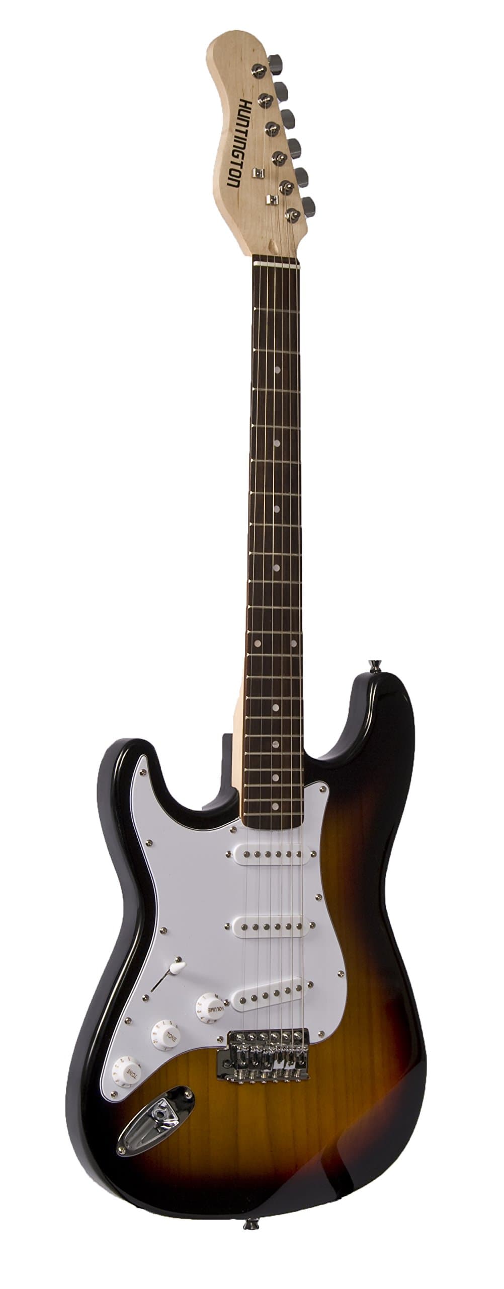 Outlaw Solid Body S-Type Electric Guitar Tobaccoburst Huntington Left Handed