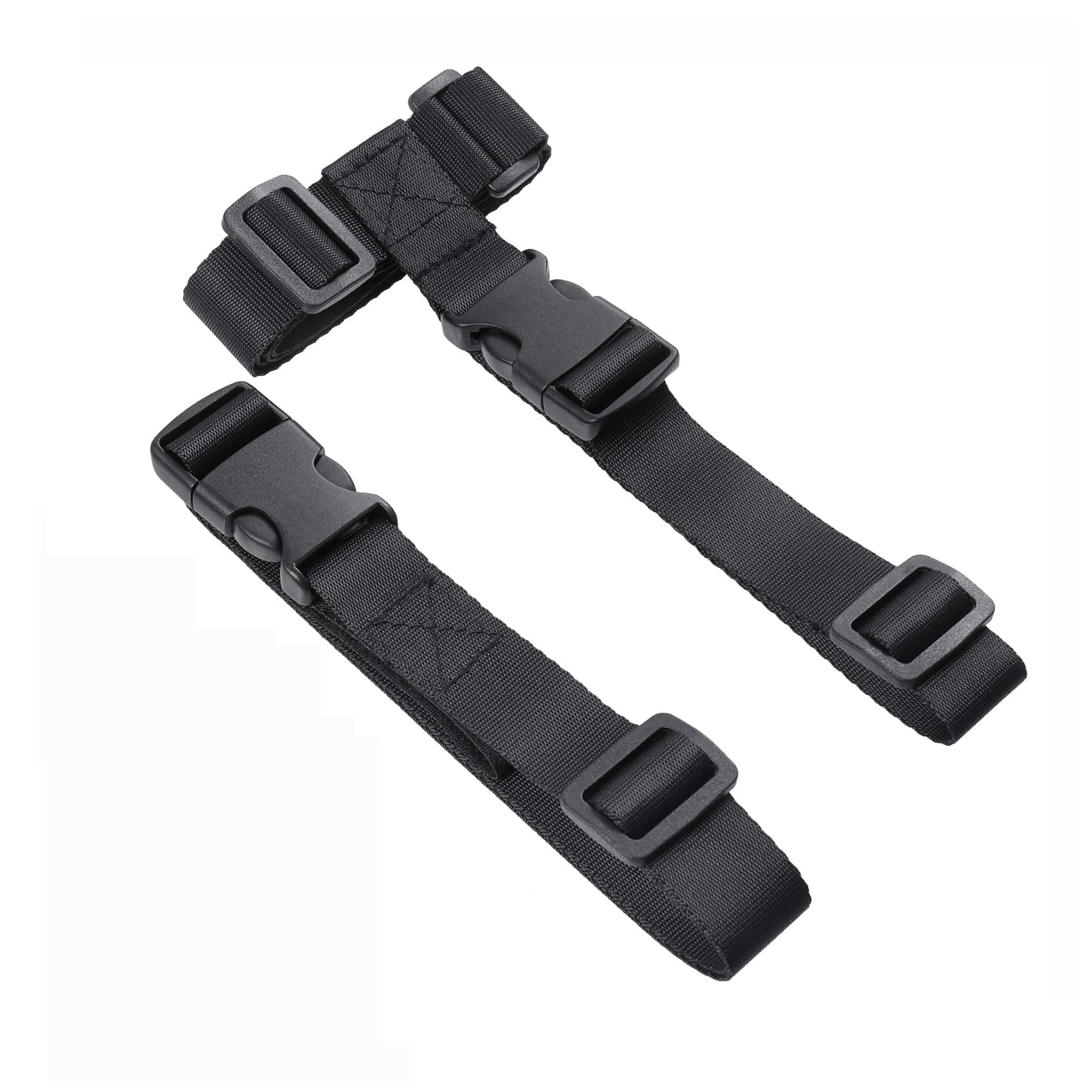 Vigorport Luggage Straps, Luggage Connector Straps for Suitcases Add A Bag and Connect Your 2 Suitcases Together Adjustable Attachment Accessories Belts (1'' Width S Size)