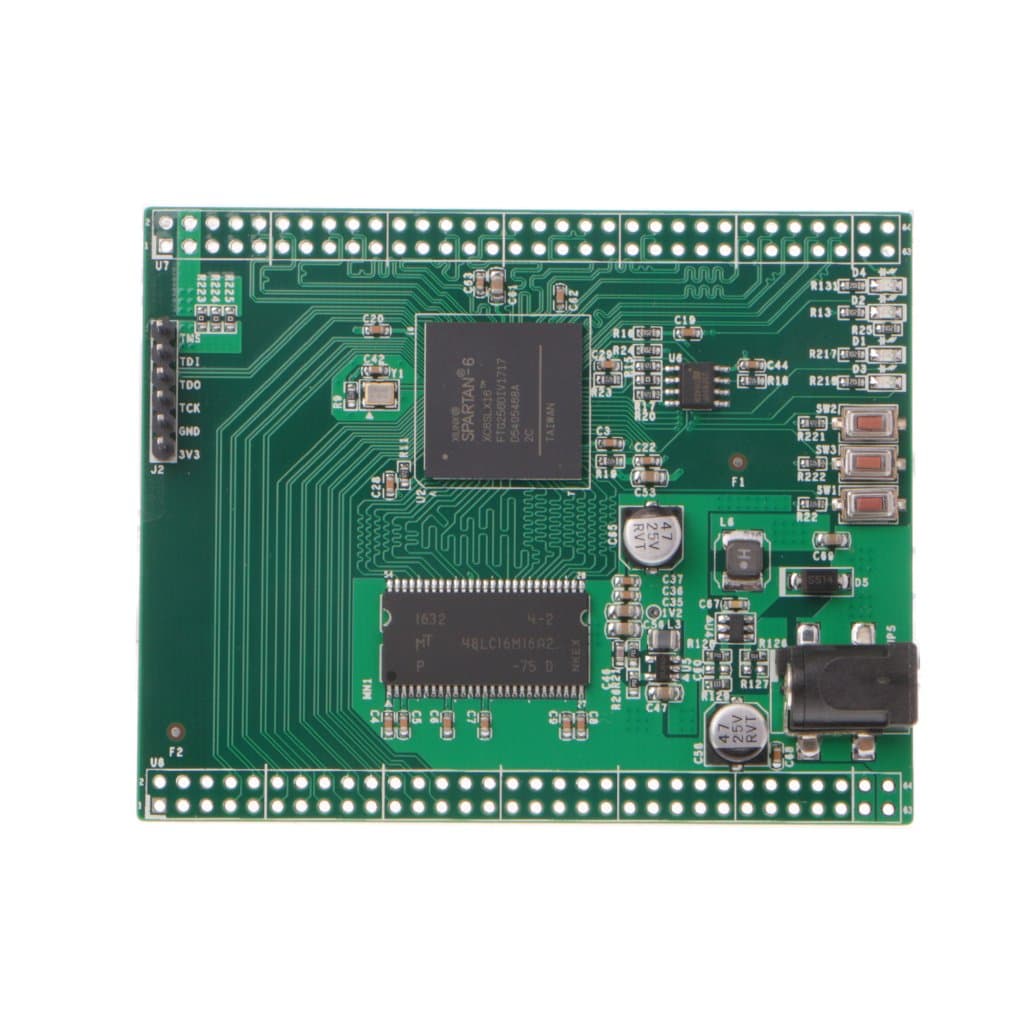 GROOMY XC6SLX16 Spartan 6 Xilinx FPGA Development Board with 32Mb Micro SDRAM Memory