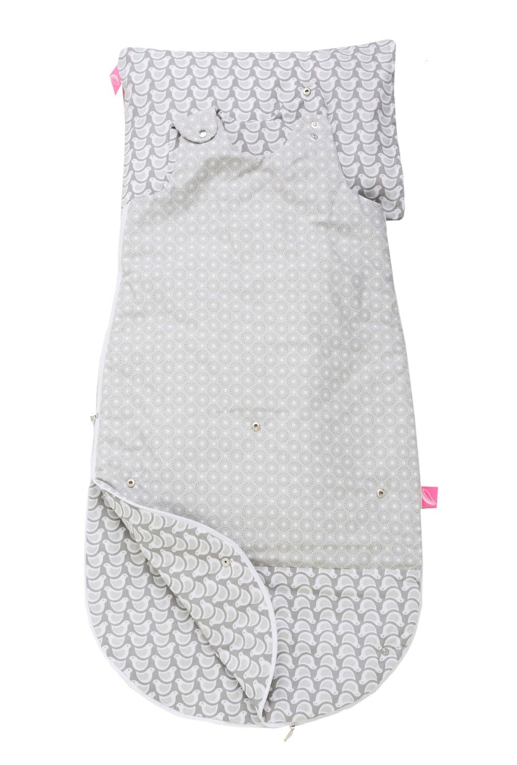 3 in 1 baby sleeping bag with pillow by Motherhood – various colours and patterns.