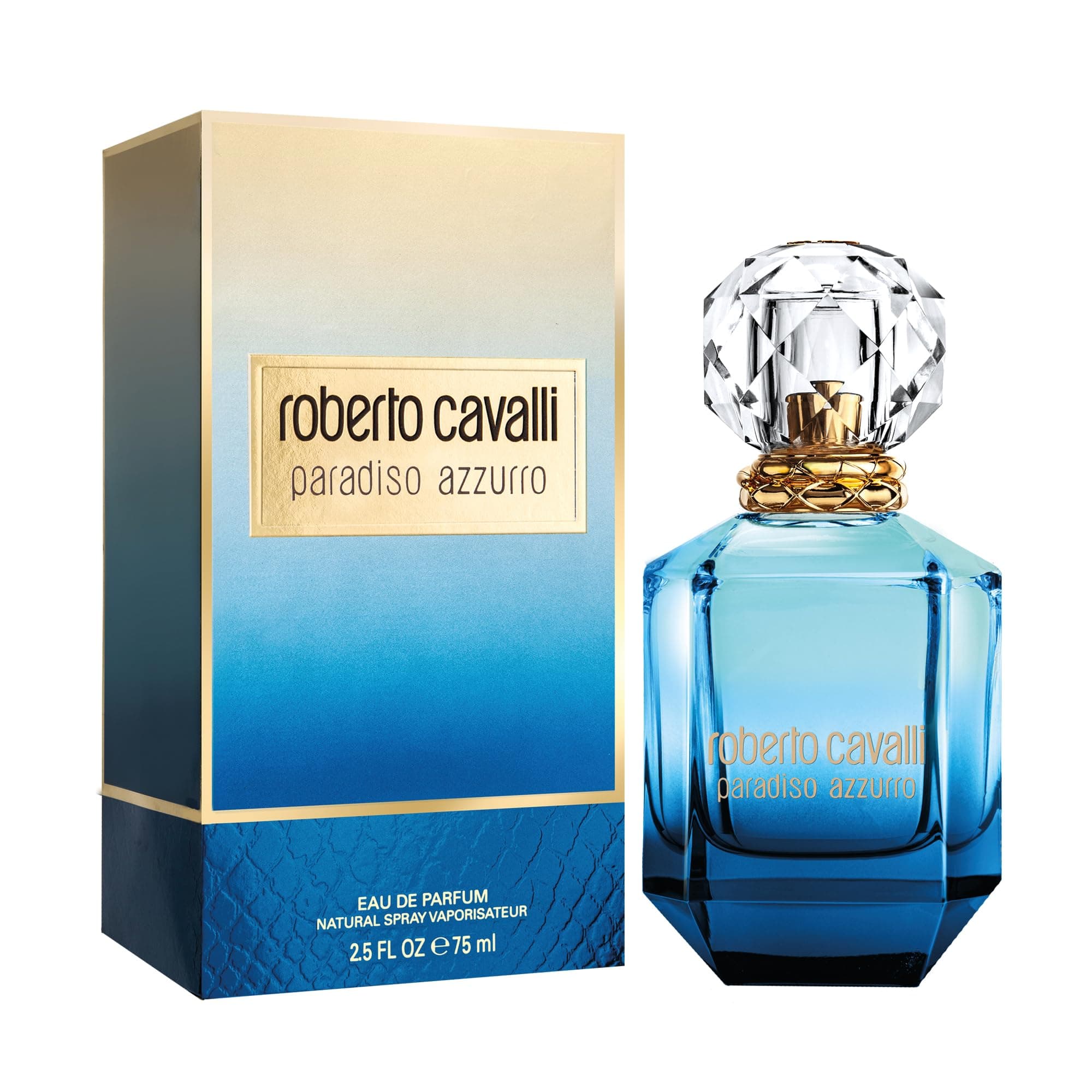 Roberto Cavalli Paradiso Azzurro Perfume for Women Eau De Parfum 75ML