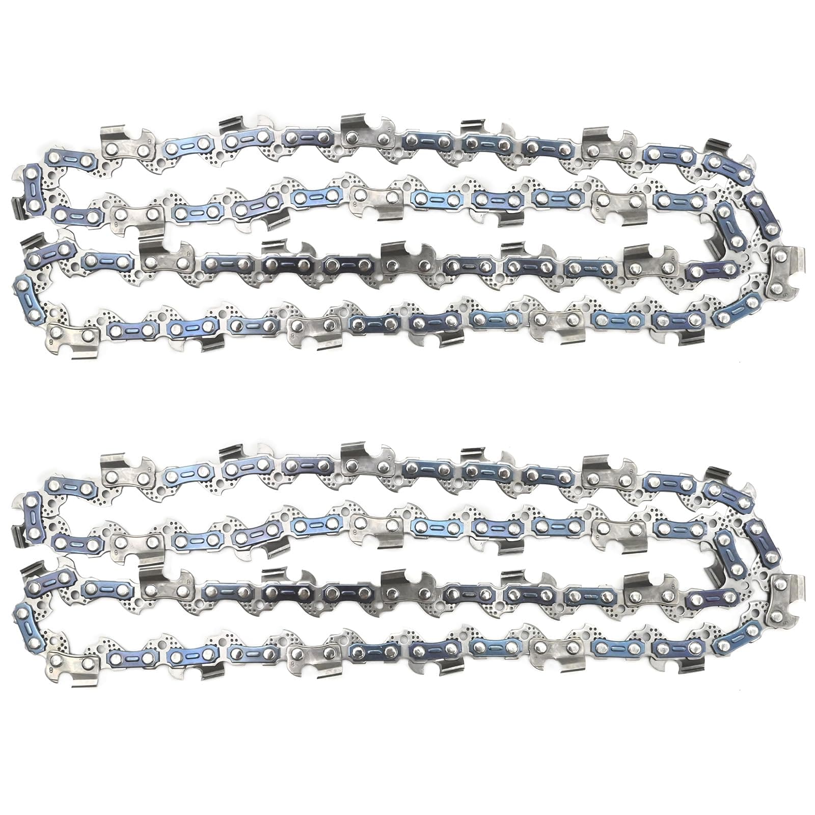 2Packs 14-Inch Chainsaw Chain Replacement for Portland Harbor Freight 64497 64498 3/8" LP 050" 52DL