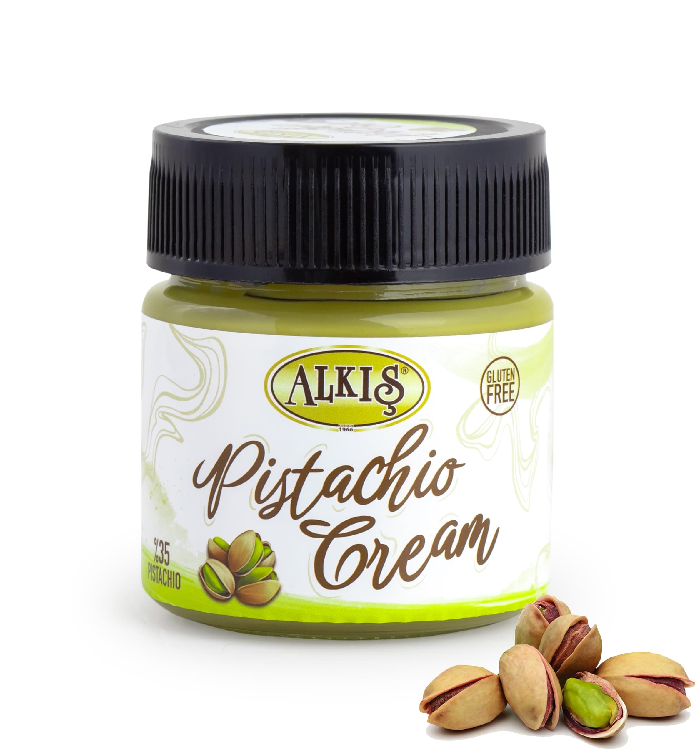 Alkis Pistachio Cream, Pistachio Paste, Pistachio Spread, Pistachio Cream for Dubai Chocolate Bar, 7.05 oz.(200gr)