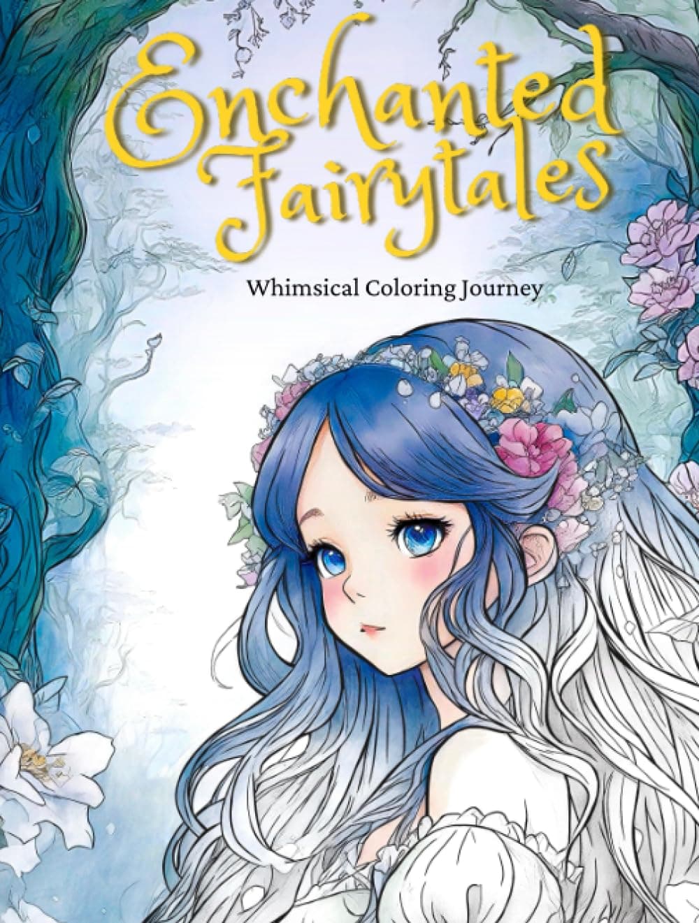 Enchanted Fairytales: Whimsical Coloring Journey